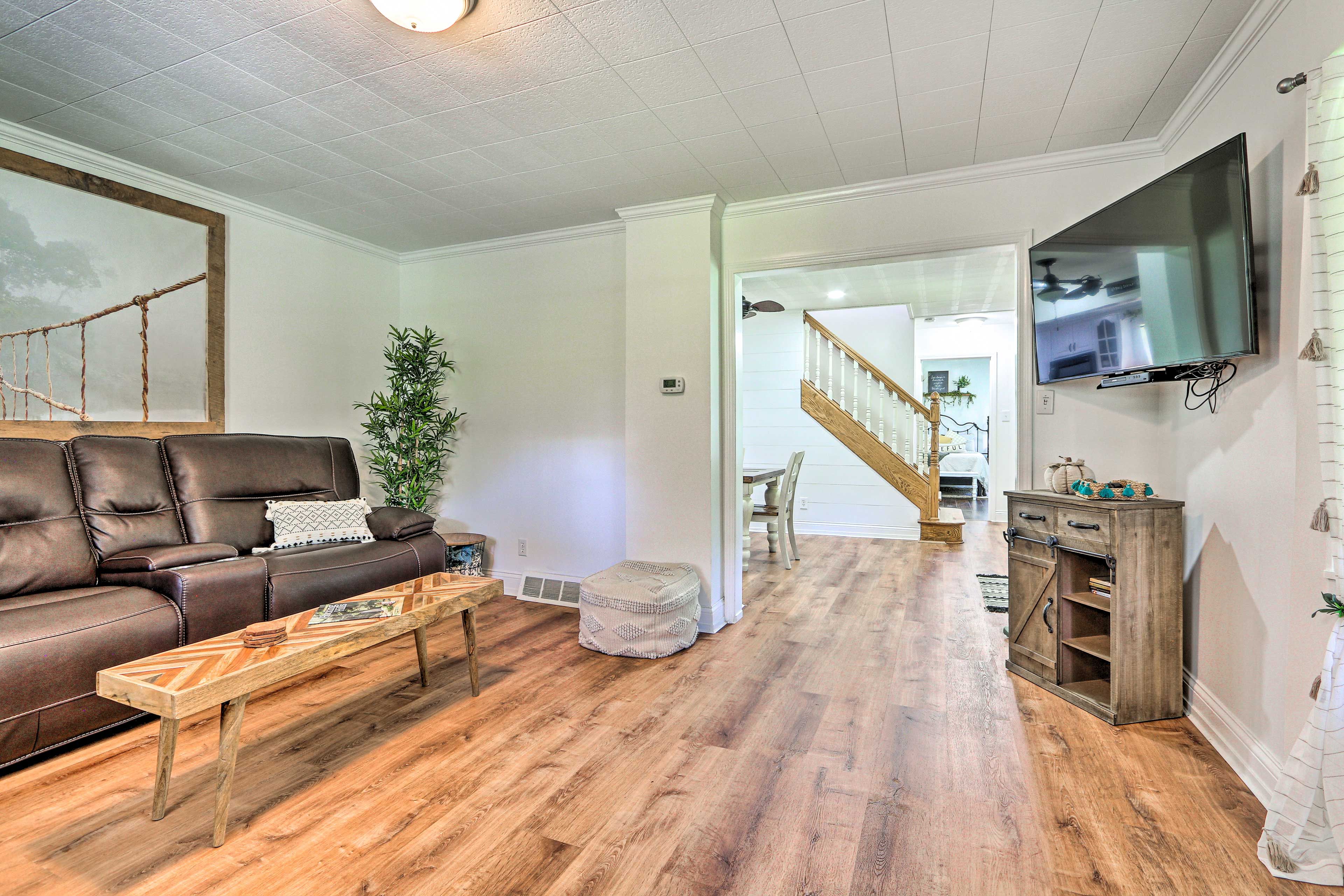 Living Room | Bedroom & Bathroom on 1st Floor