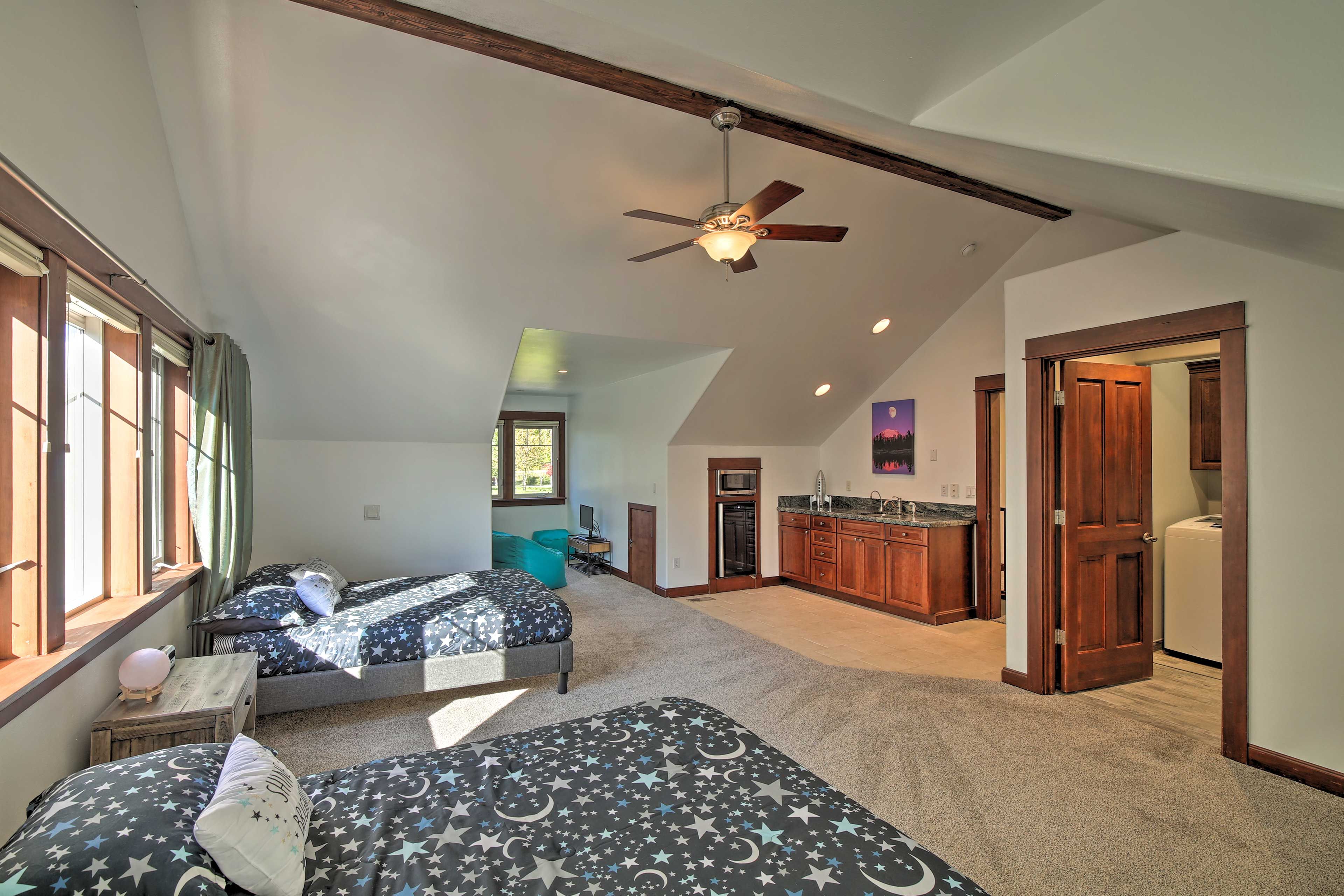 Bedroom 2 | In-Unit Laundry