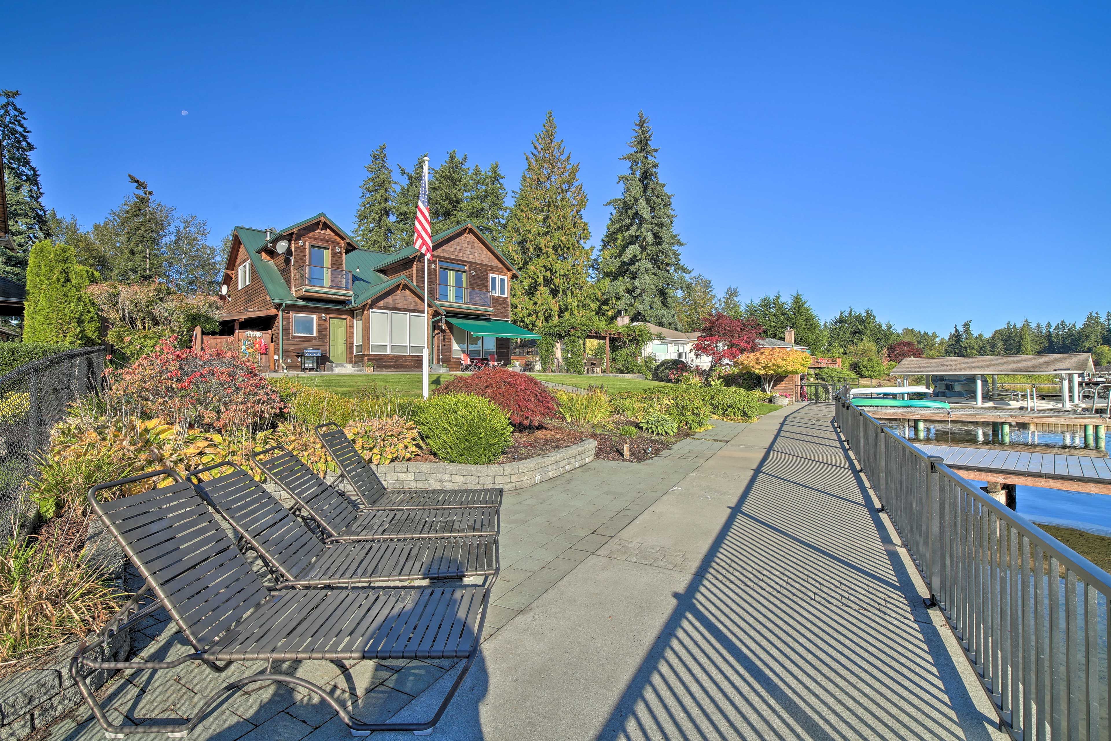 Home Exterior | Tanning Area