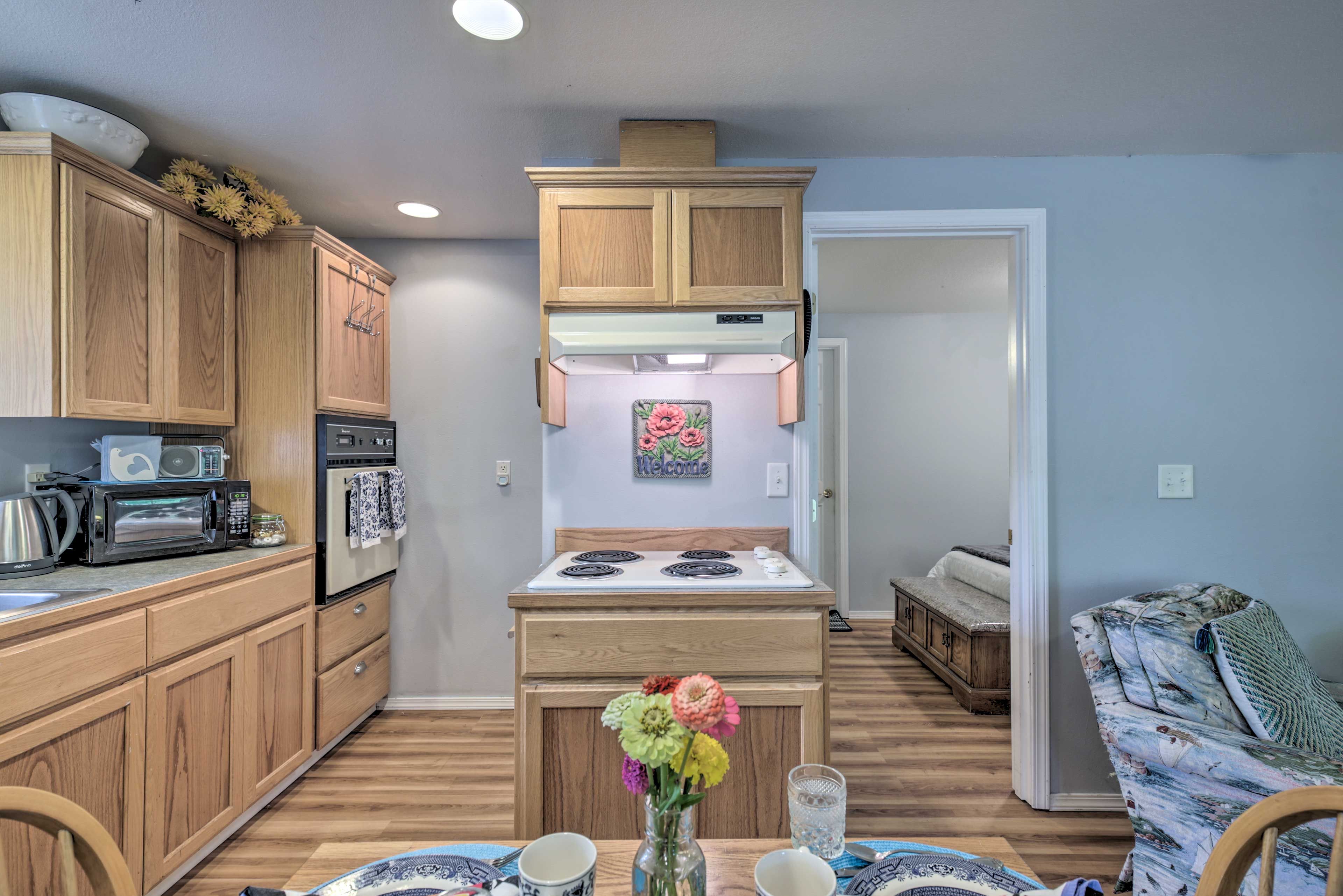 Well-Equipped Kitchen