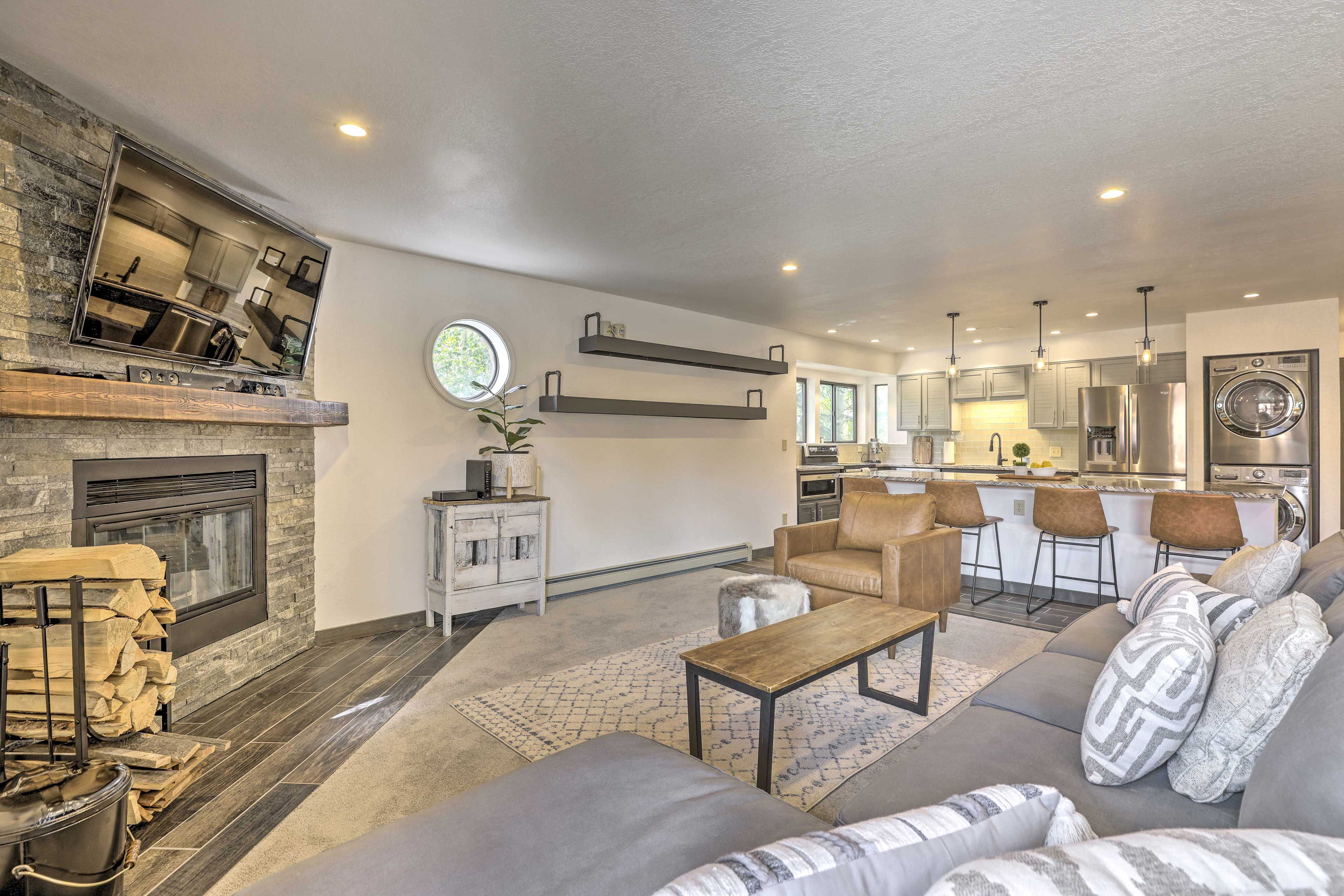 Frisco Vacation Rental | 1BR | 2BA | 1,100 Sq Ft | Stairs Required for Access