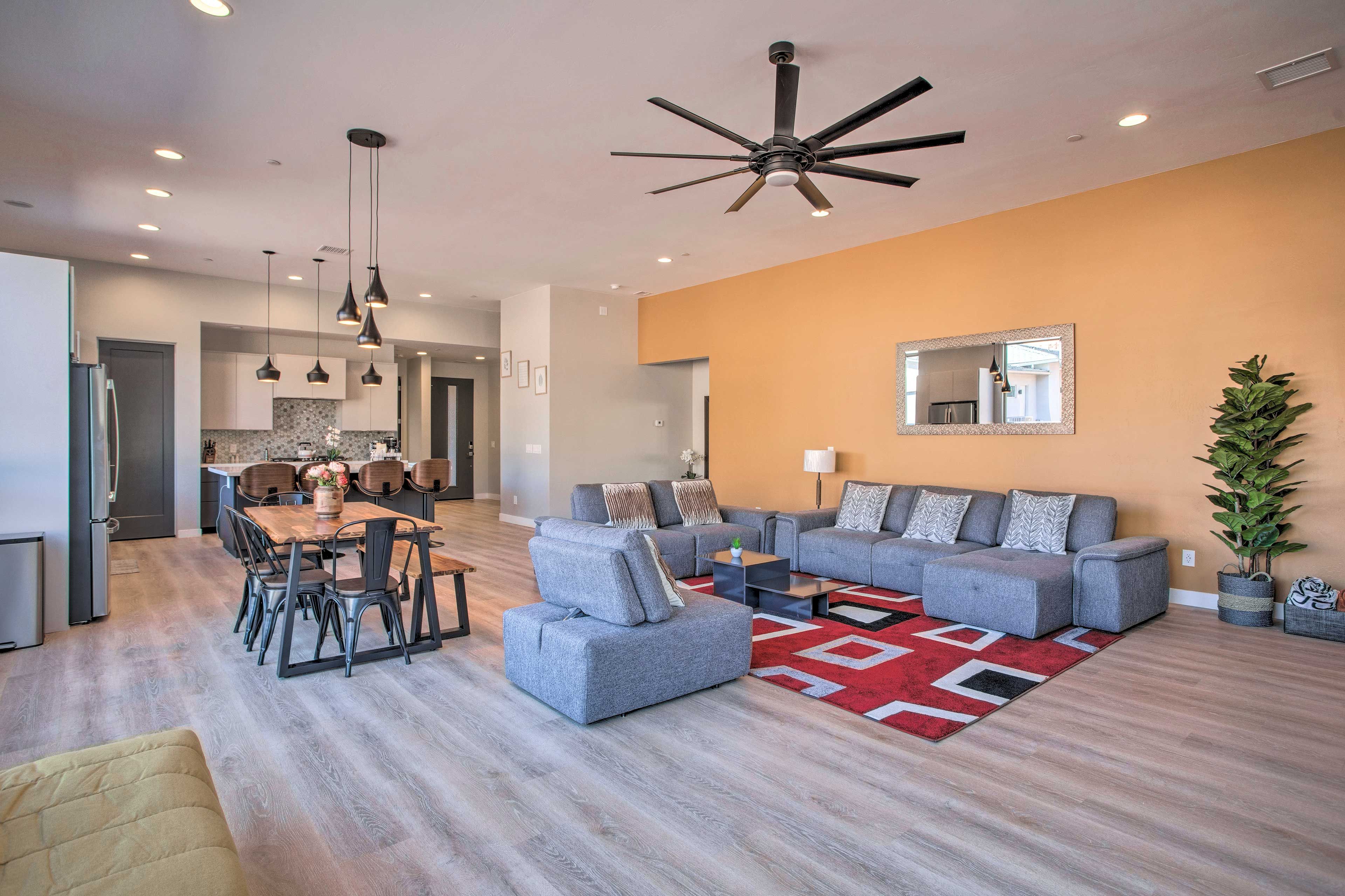 Living Area | 2 Sleeper Sofas