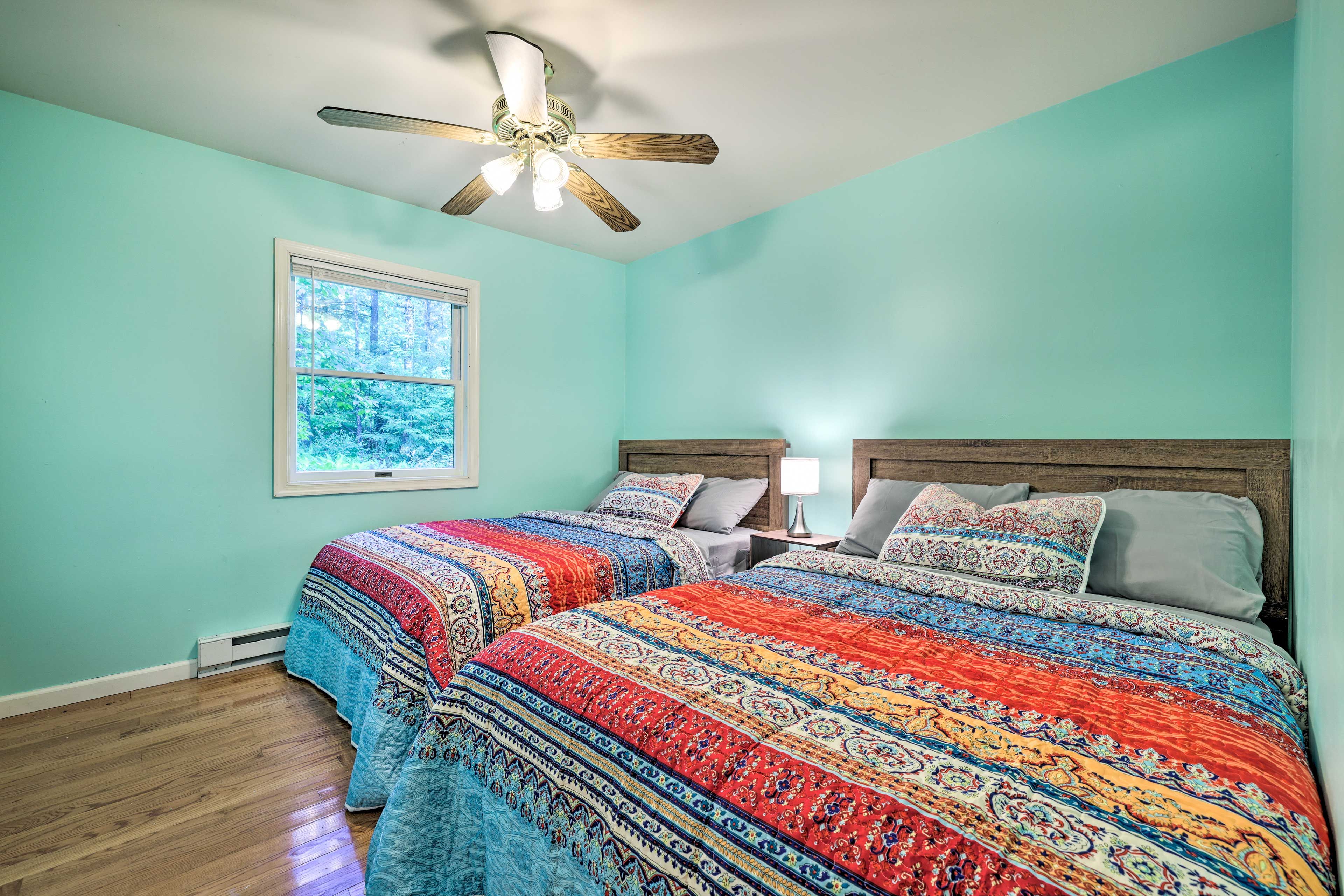Bedroom 3 | 2 Full Beds | Main Floor