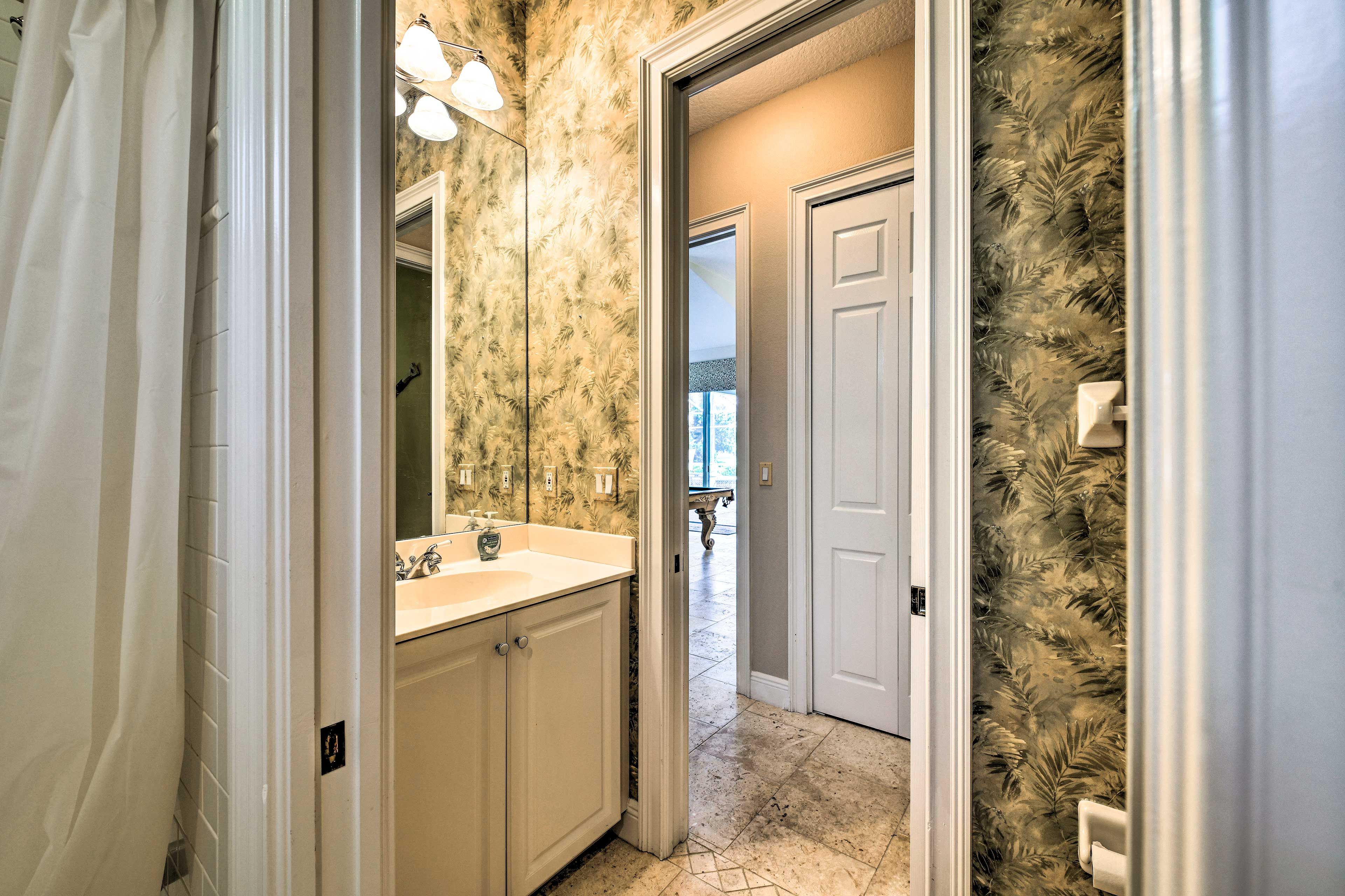 Bathroom | Half Bathroom Connected