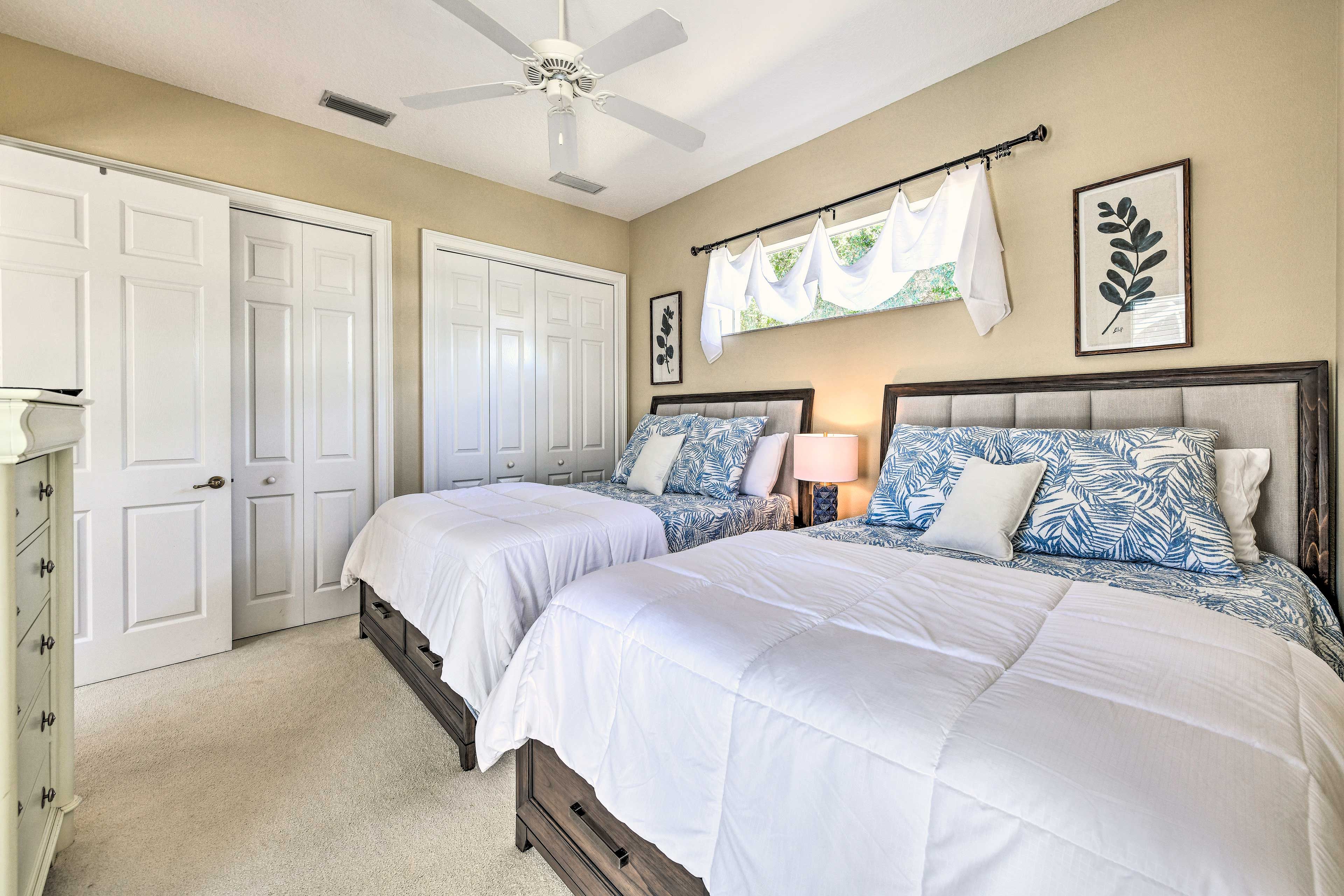 Bedroom 4 | 2 Queen Beds
