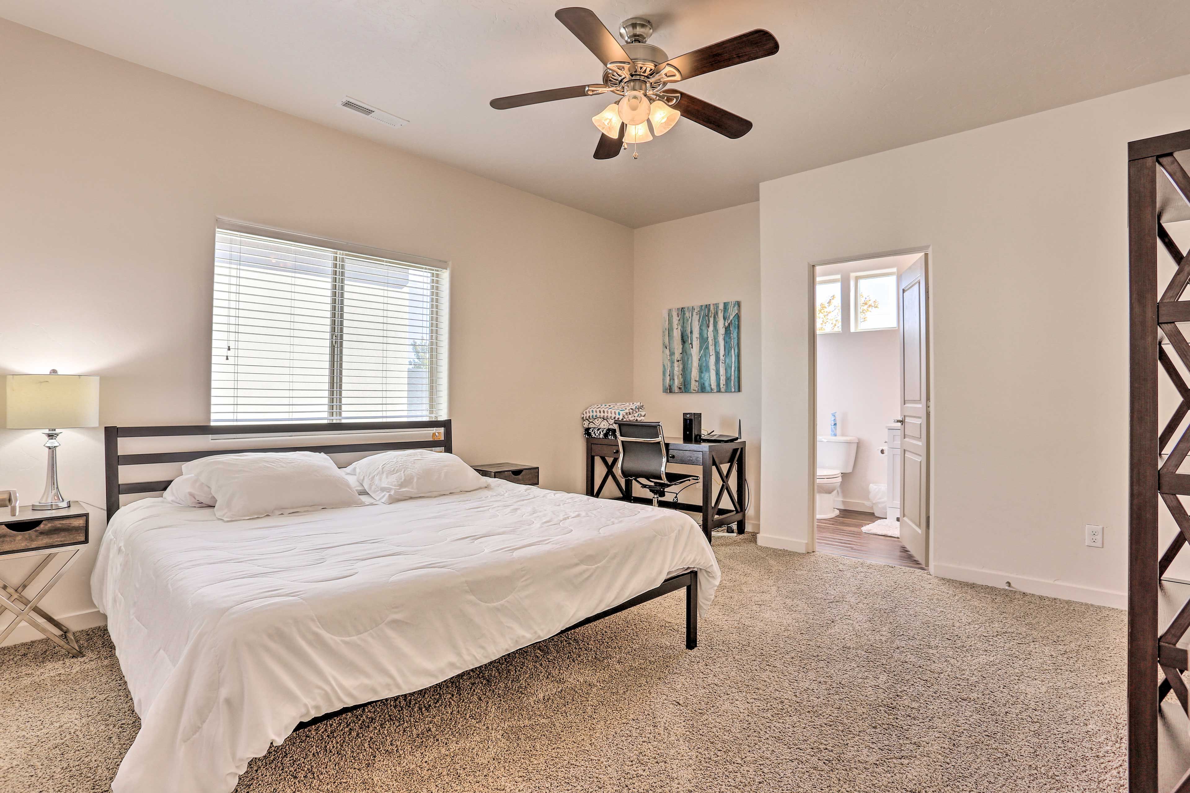 Bedroom 2 | King Bed | 2nd Floor | Stairs Required