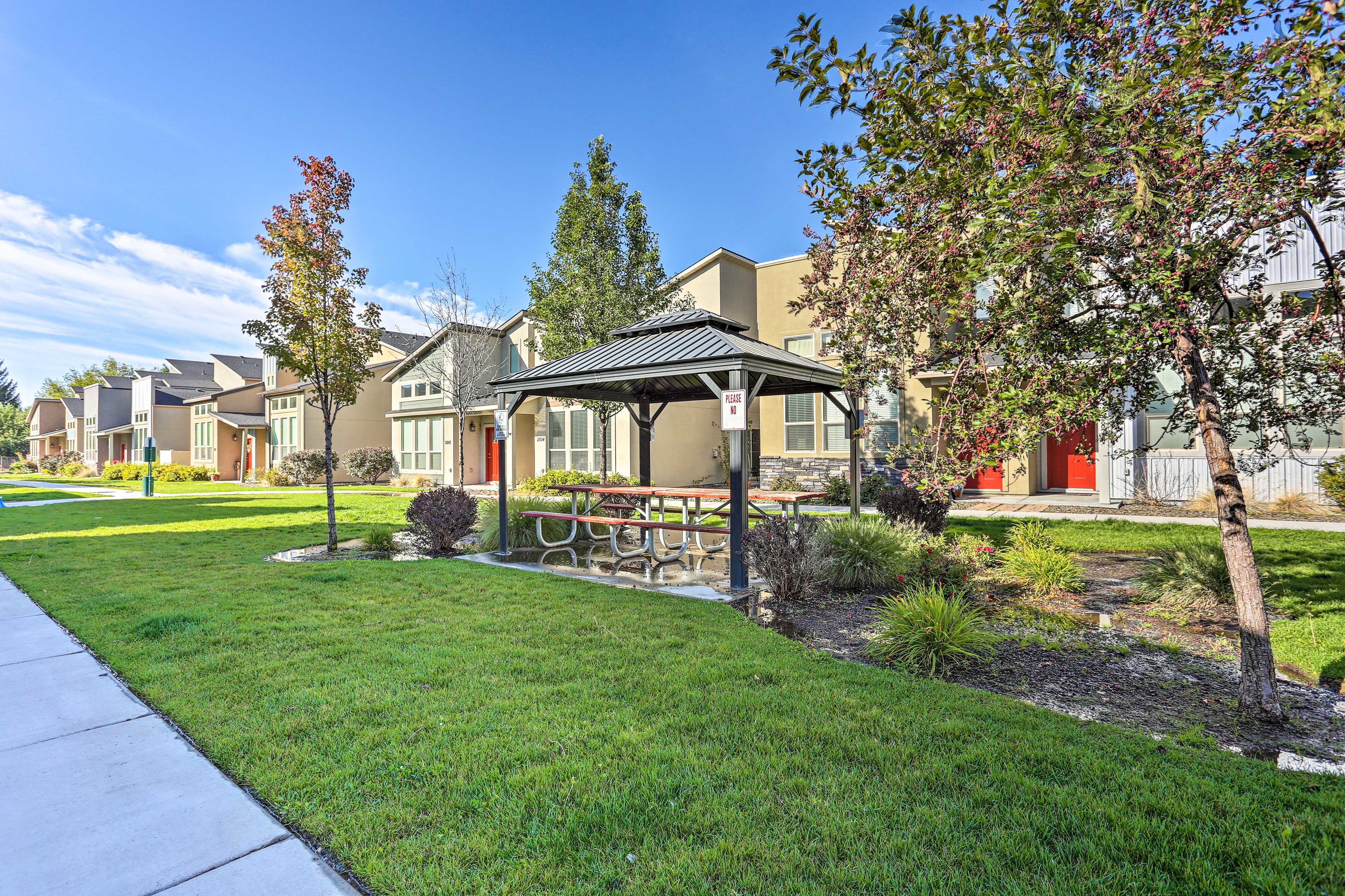 Community BBQ Area