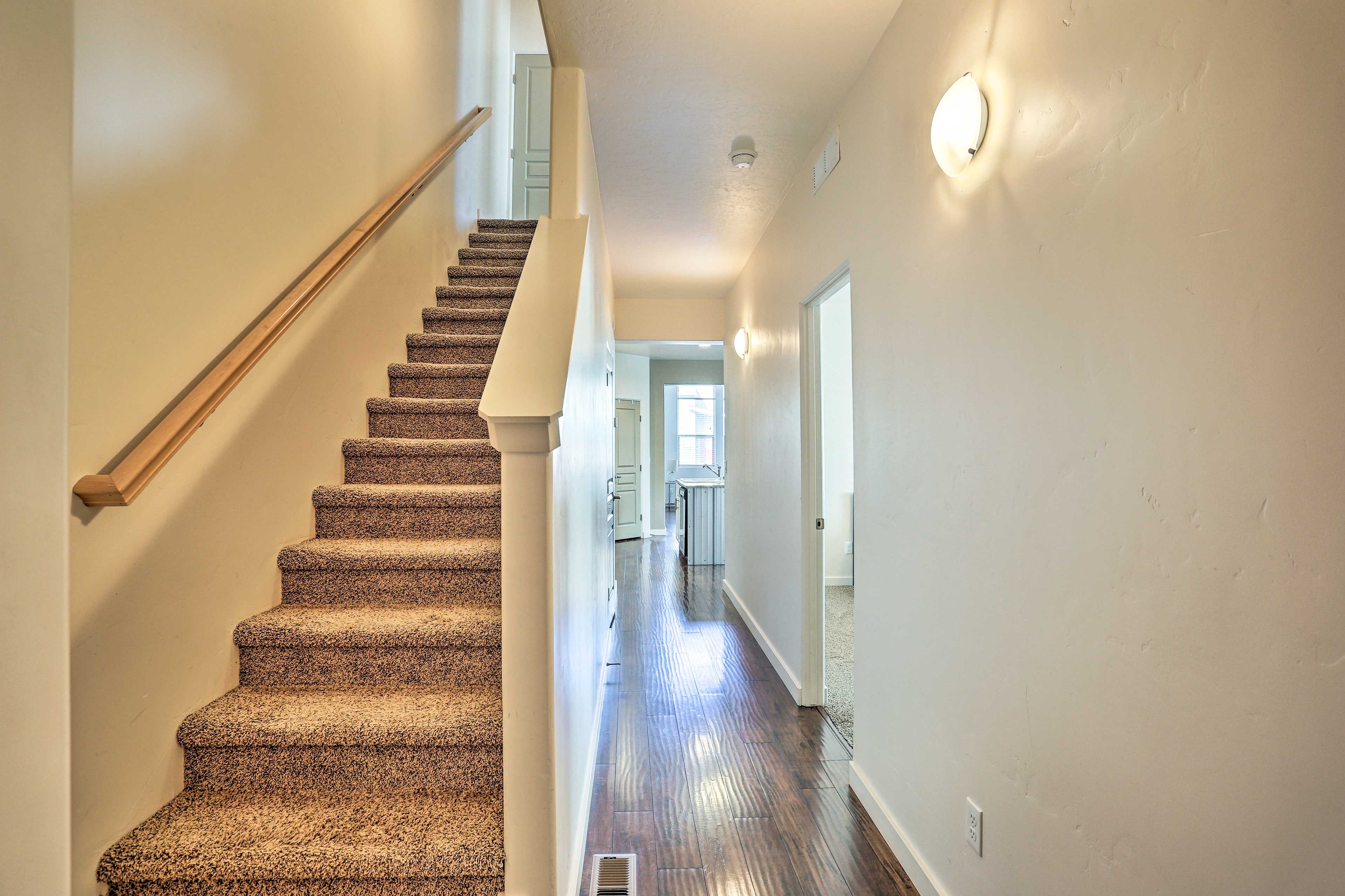 Stairs Required for Access to Bedrooms 2 & 3