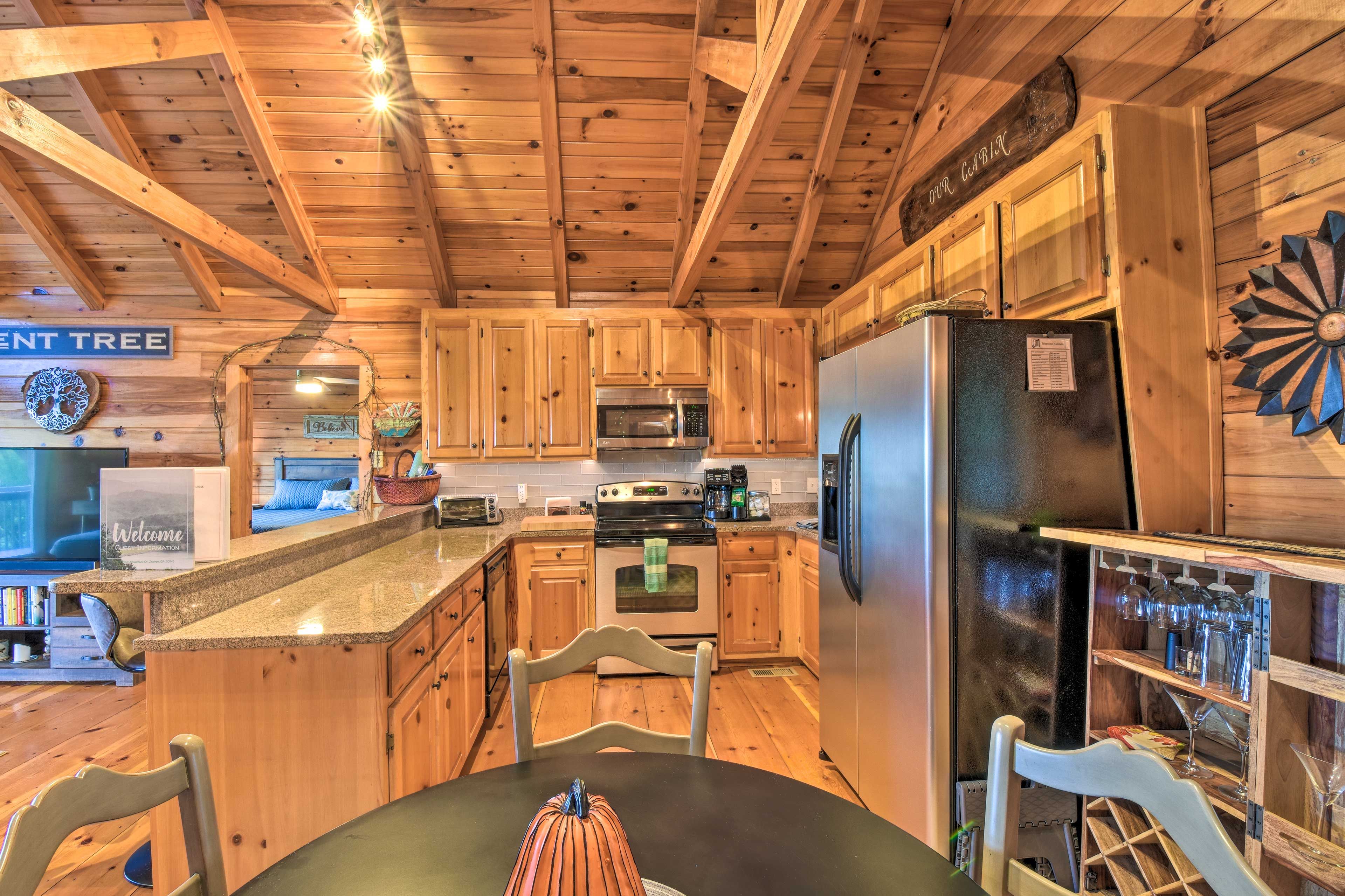 Fully Equipped Kitchen | Cooking Basics & Spices | Drip Coffee Maker