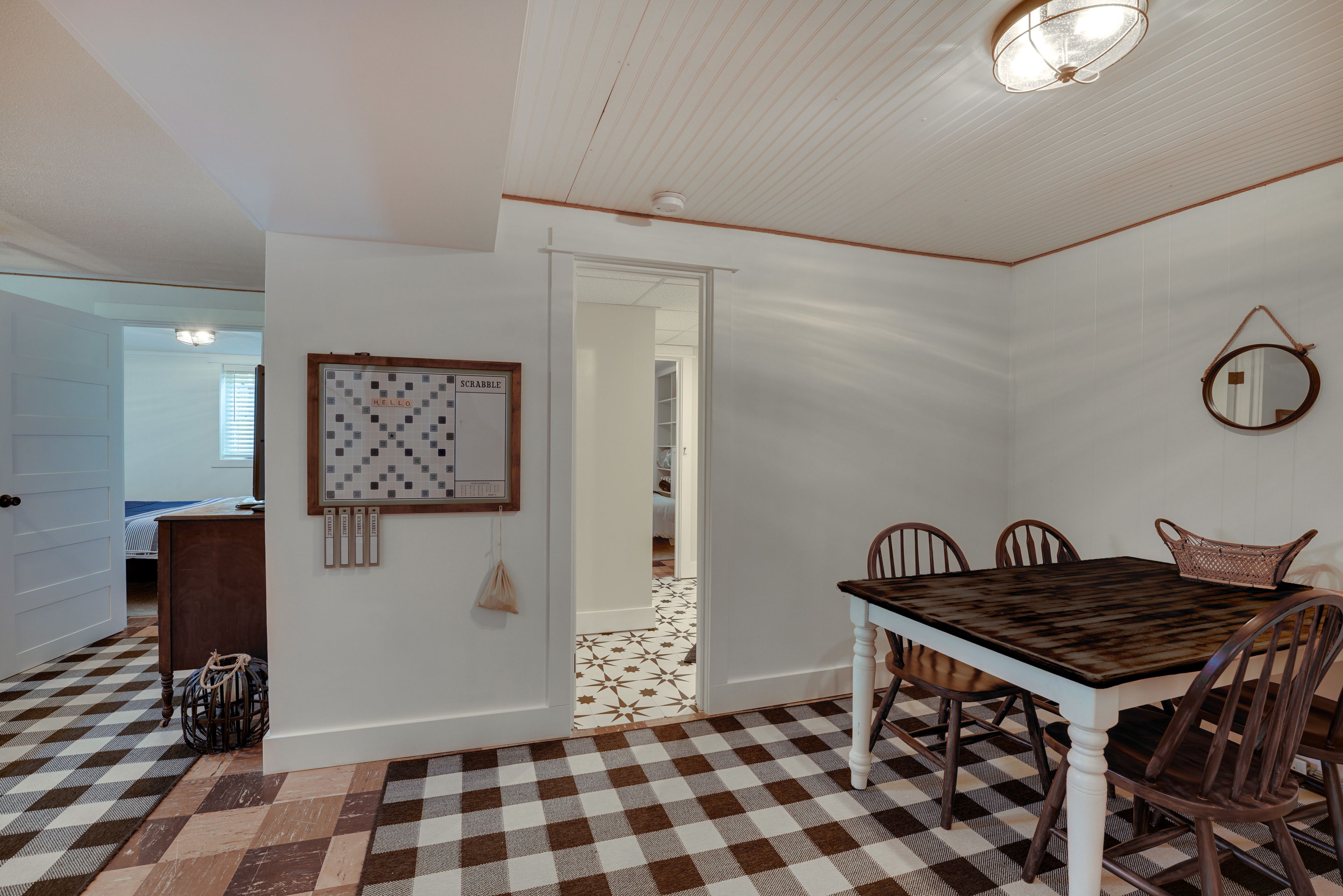 Basement Living Area