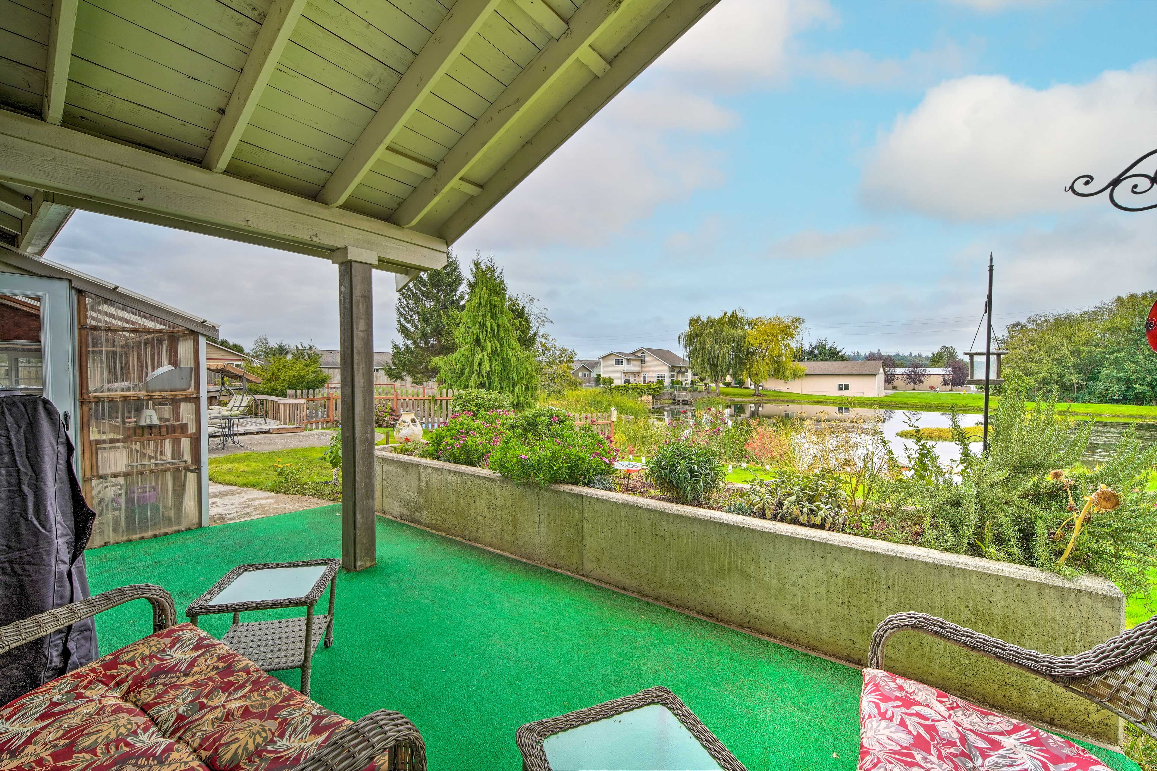 Covered Patio | Pet Friendly w/ Fee