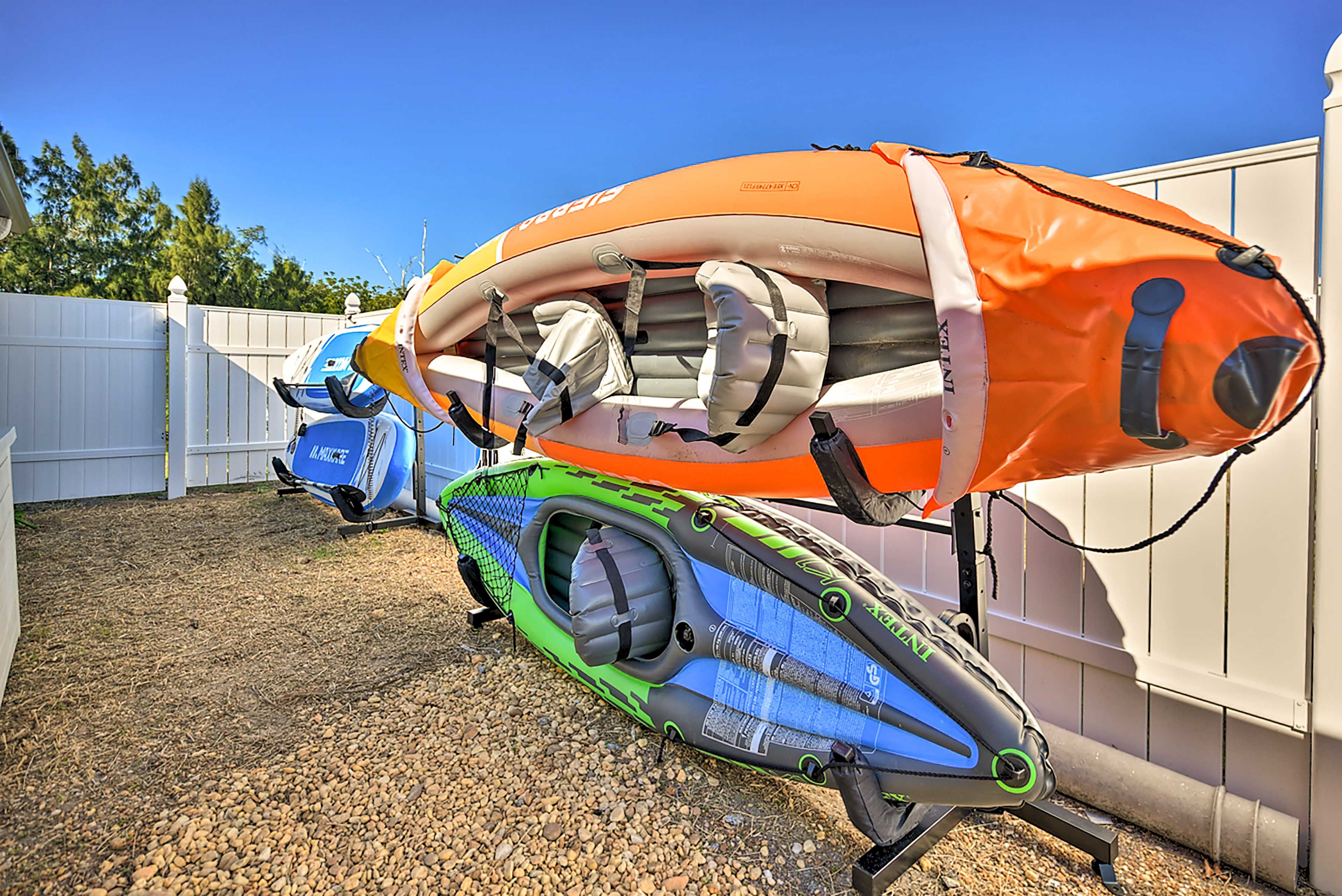 Kayaks Provided