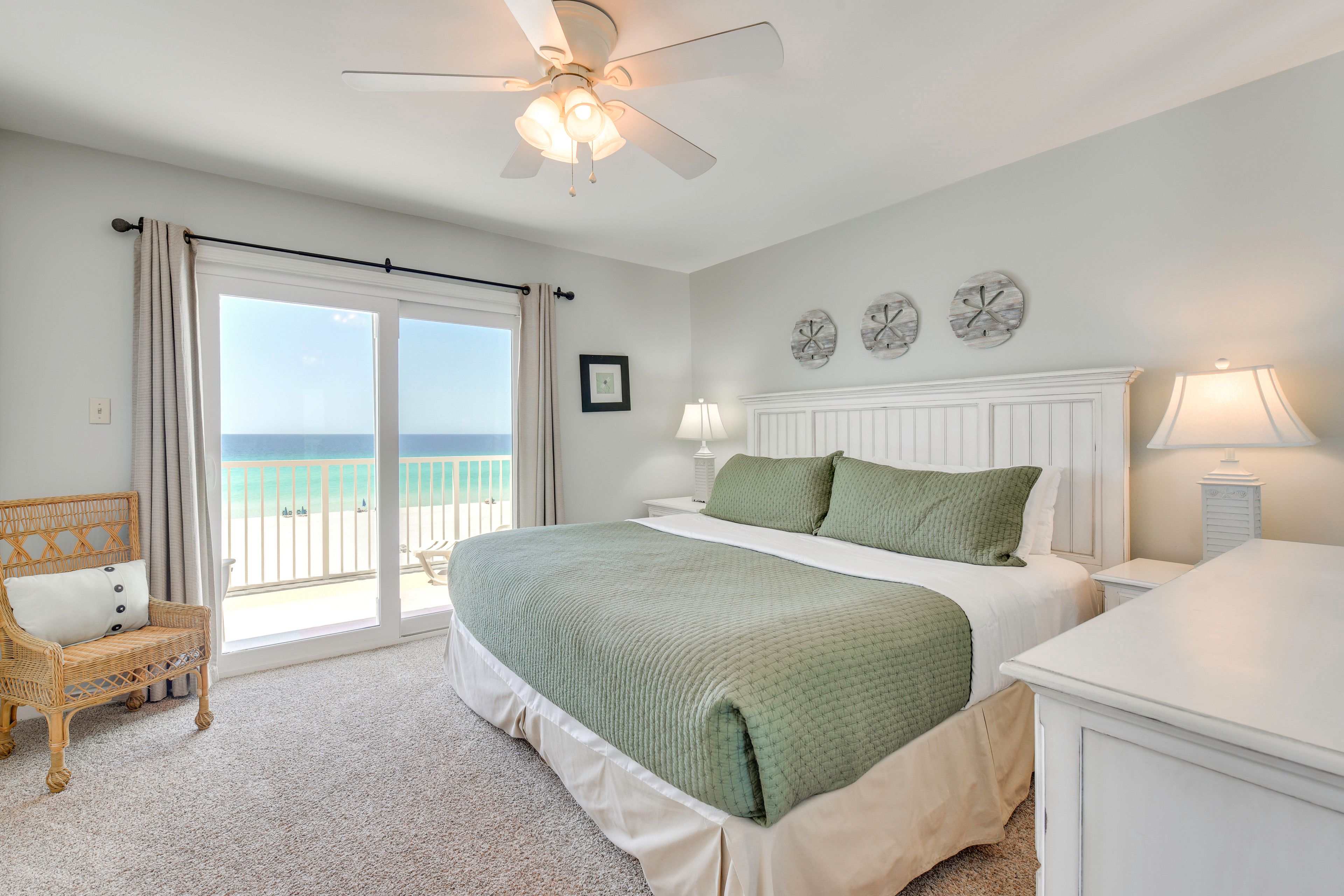 Bedroom 1 | King Bed | Private Balcony