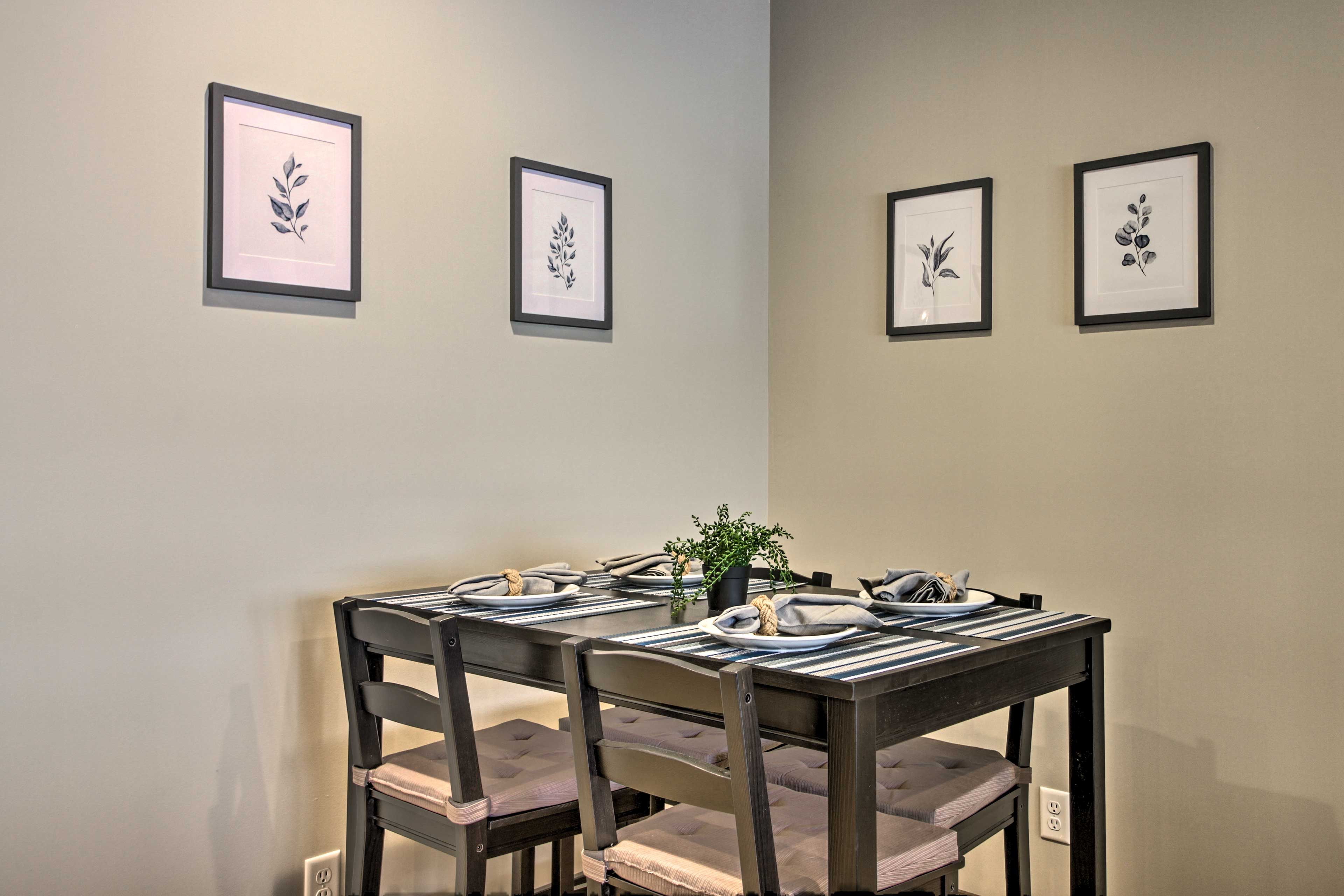 Additional Dining Area | Main Level