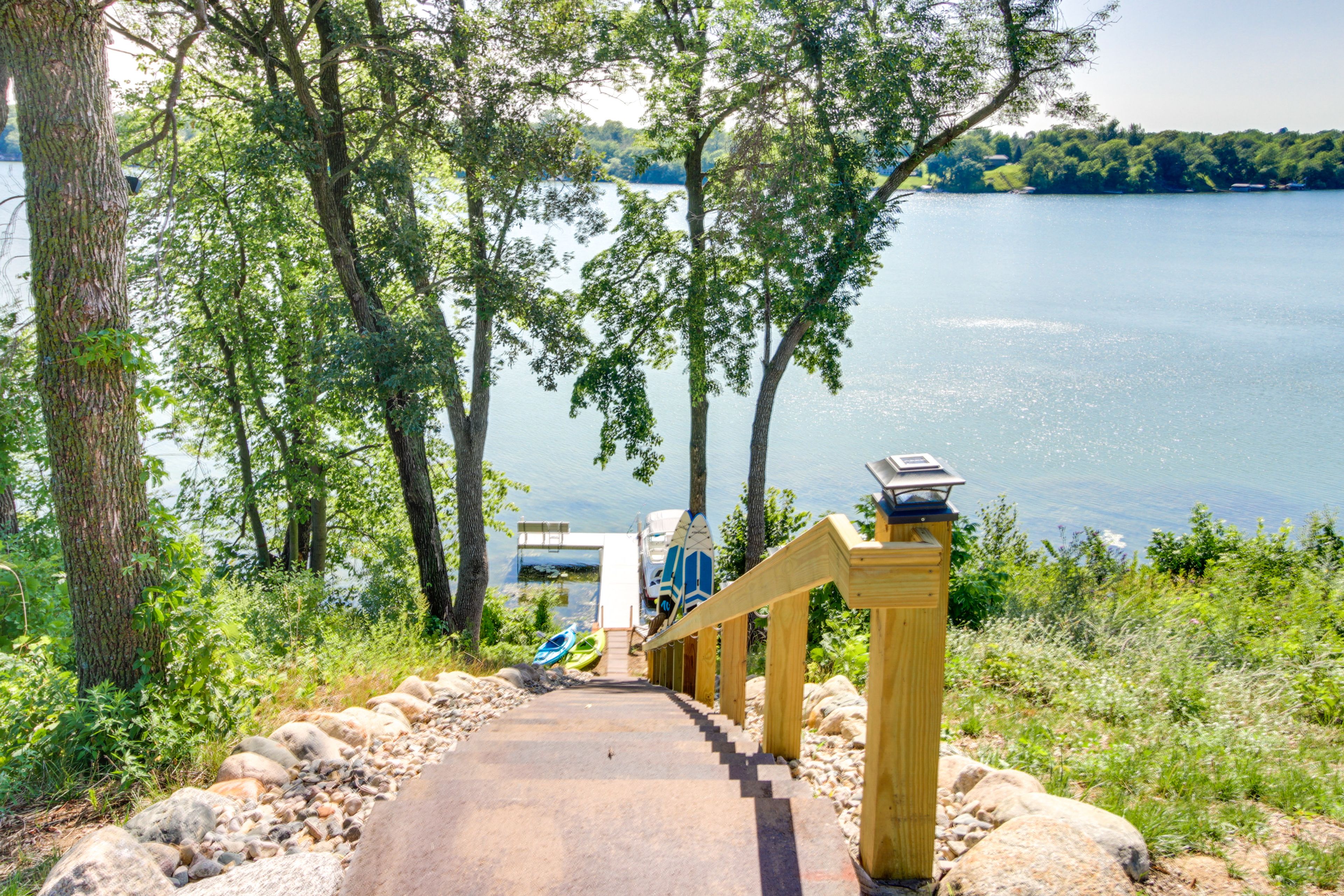 Stairs to Private Dock