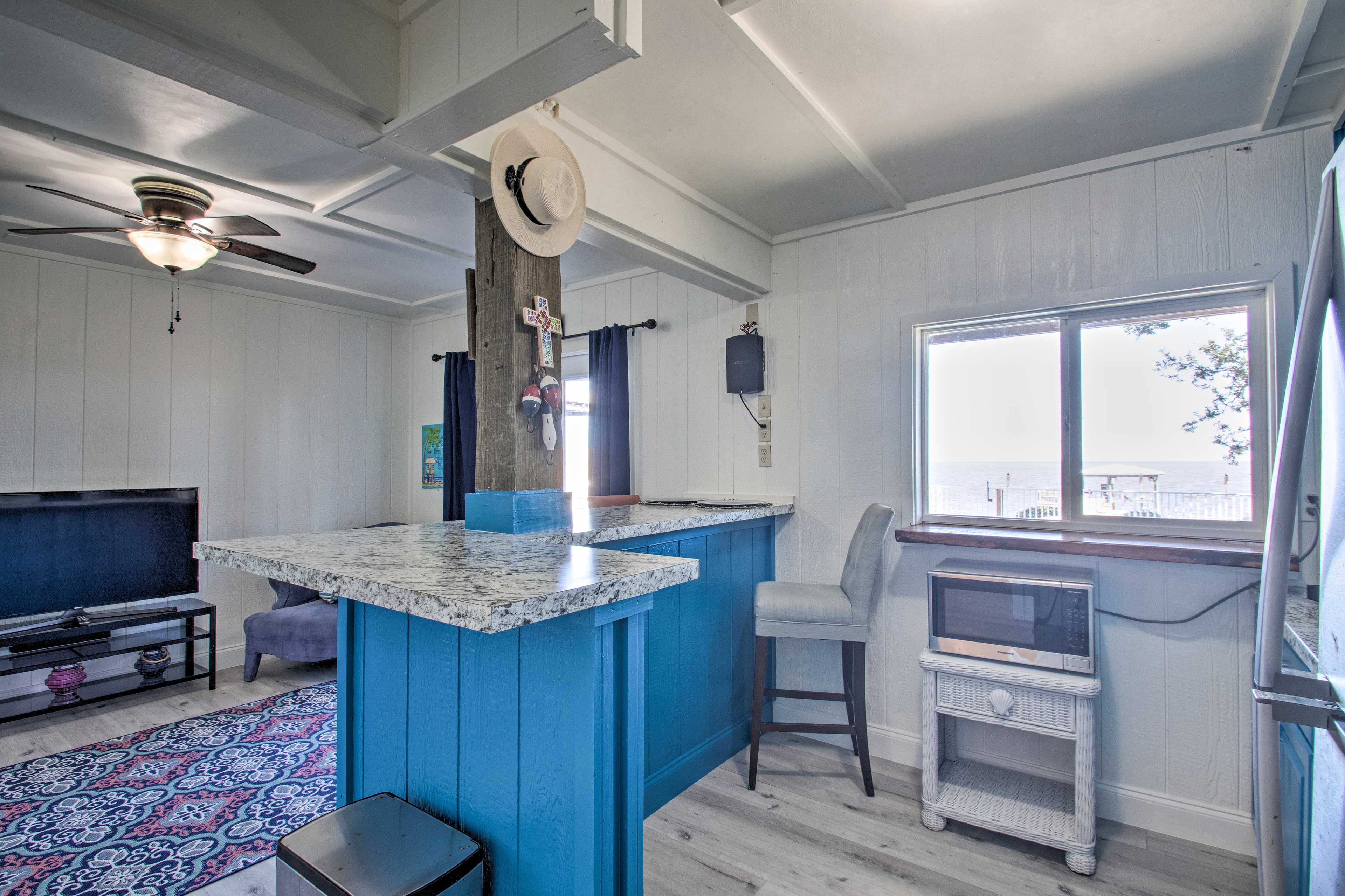 Well-Equipped Kitchen