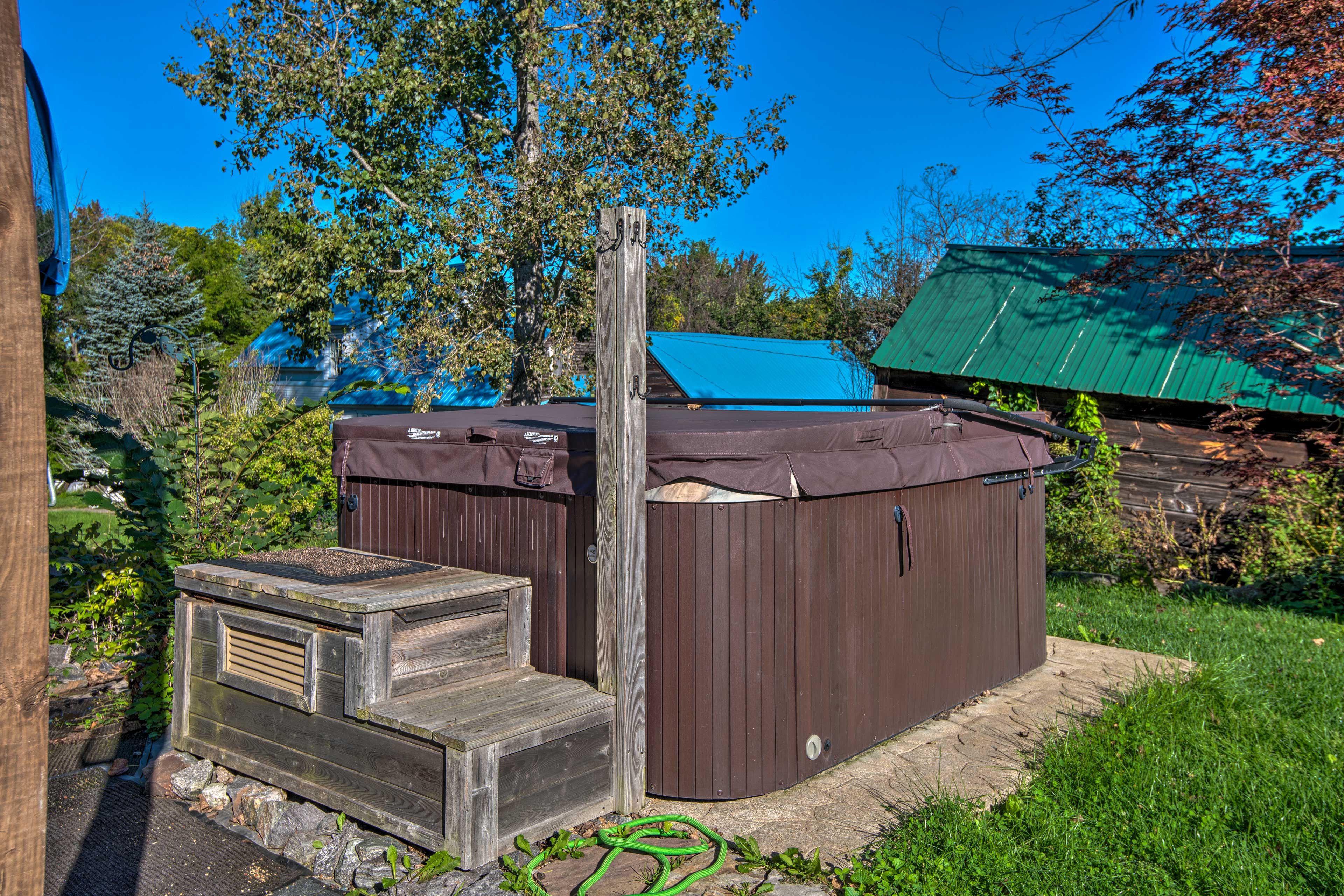 Shared Hot Tub