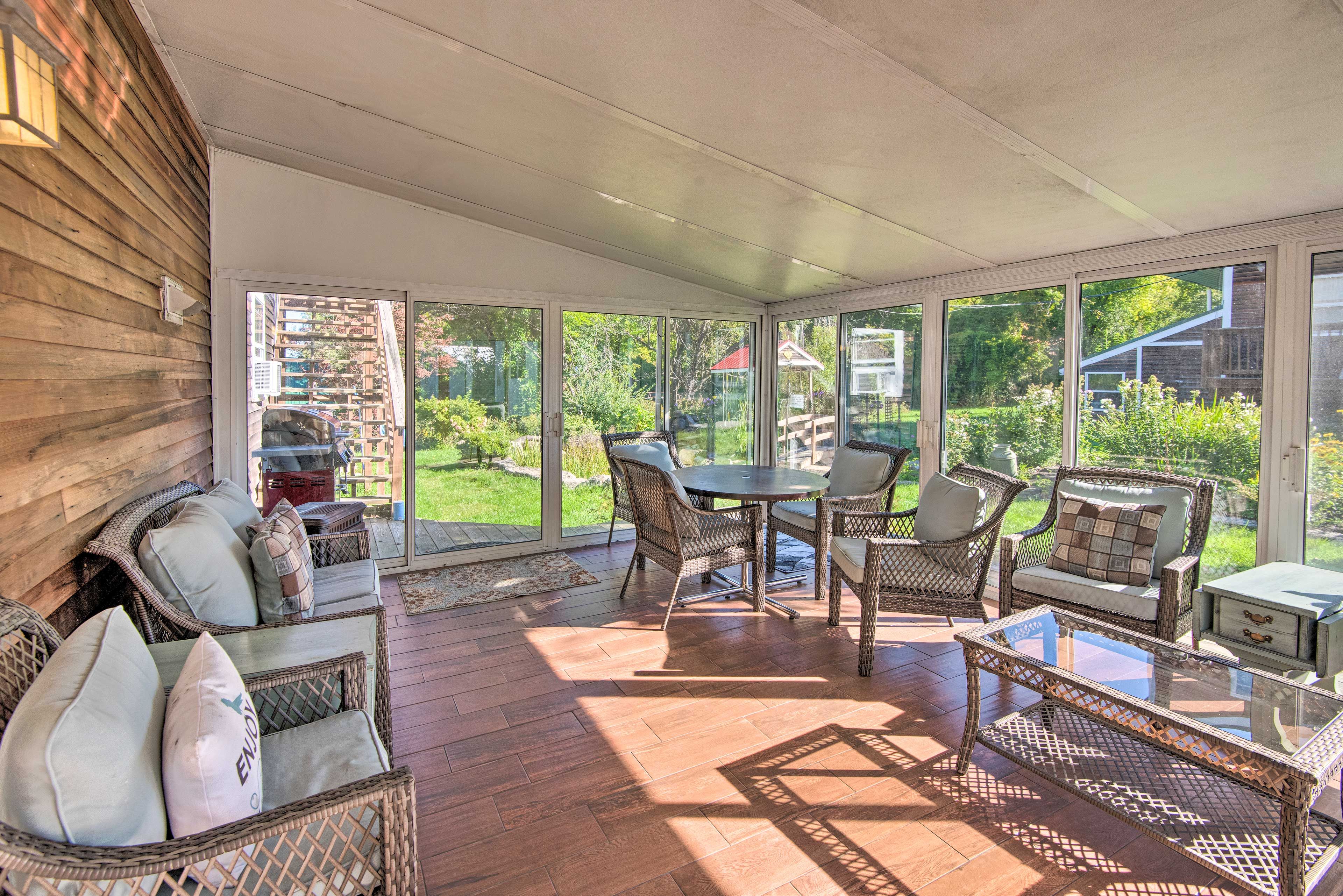 Sunroom | Gas Grill