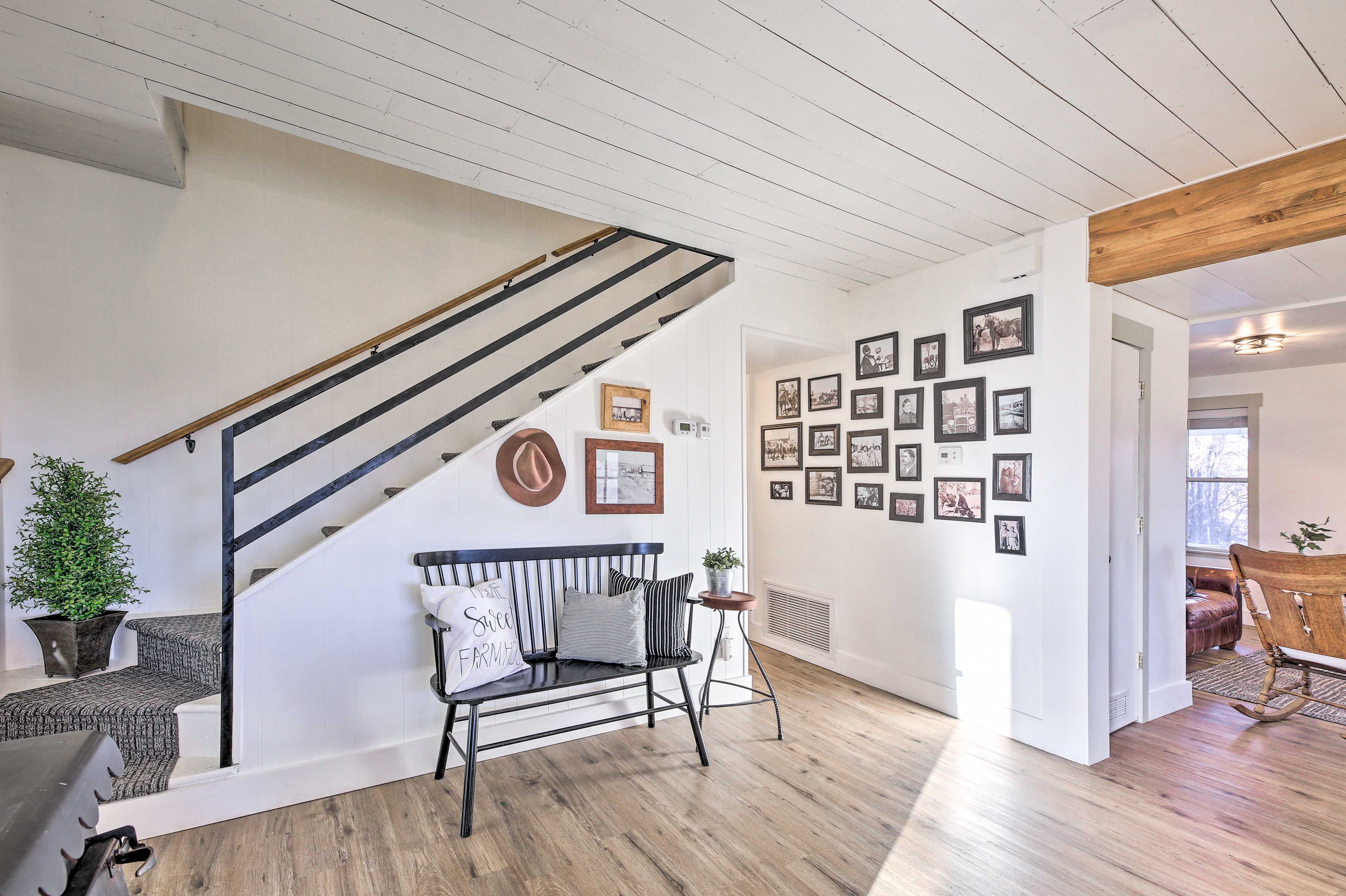 Stairs to Access 2nd Floor