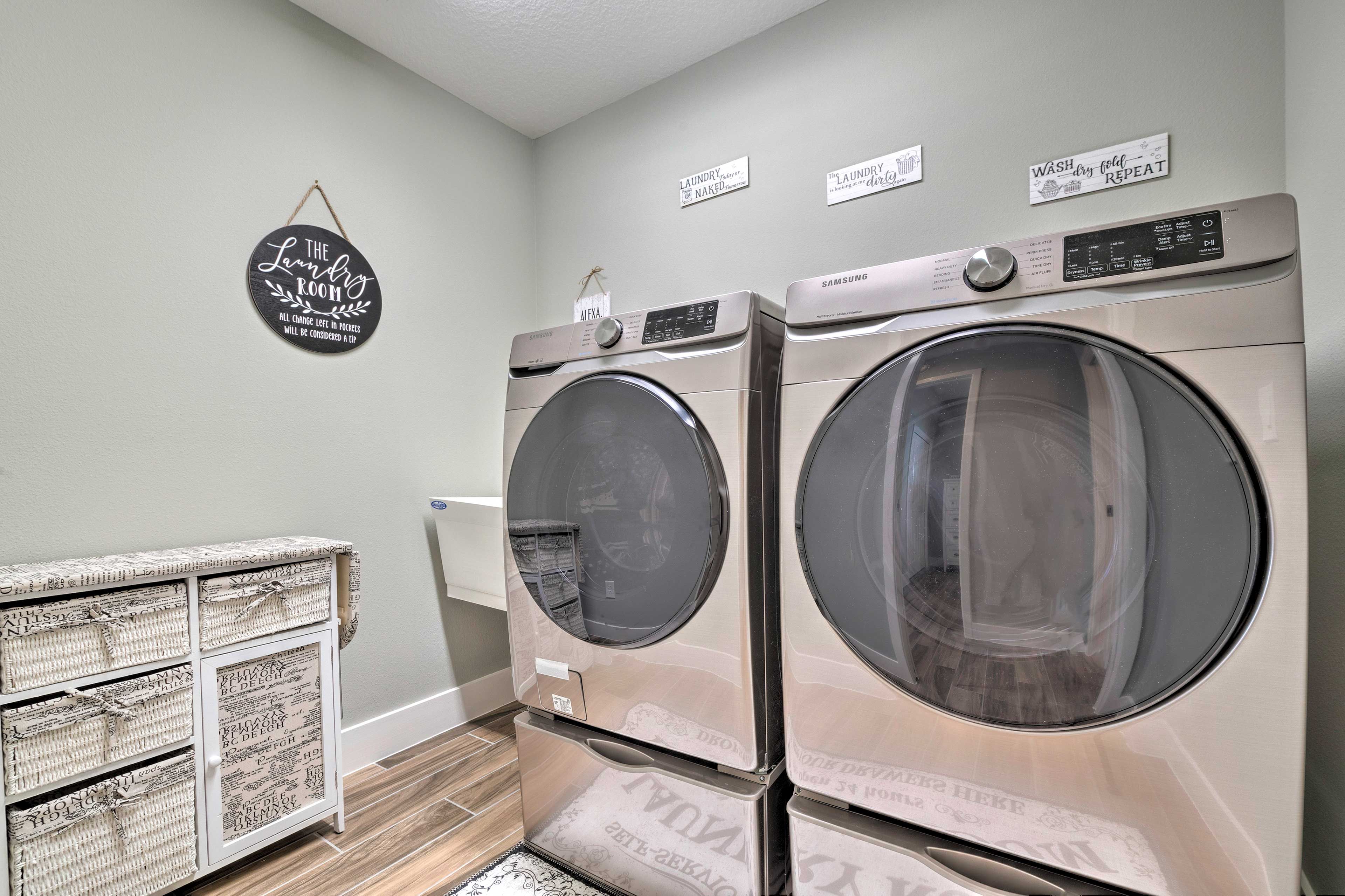 Laundry Room | Hangers | Iron & Board