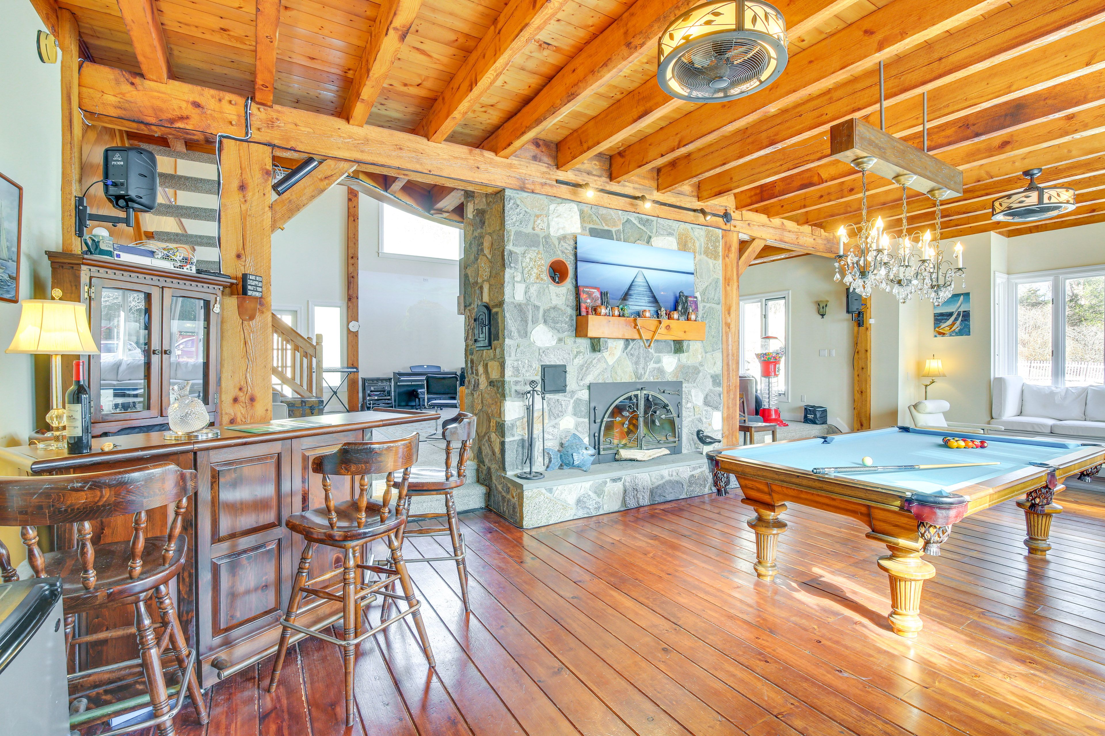 Bethel Vacation Rental | 1BR | 2.5BA | 2,500 Sq Ft | Stairs Required