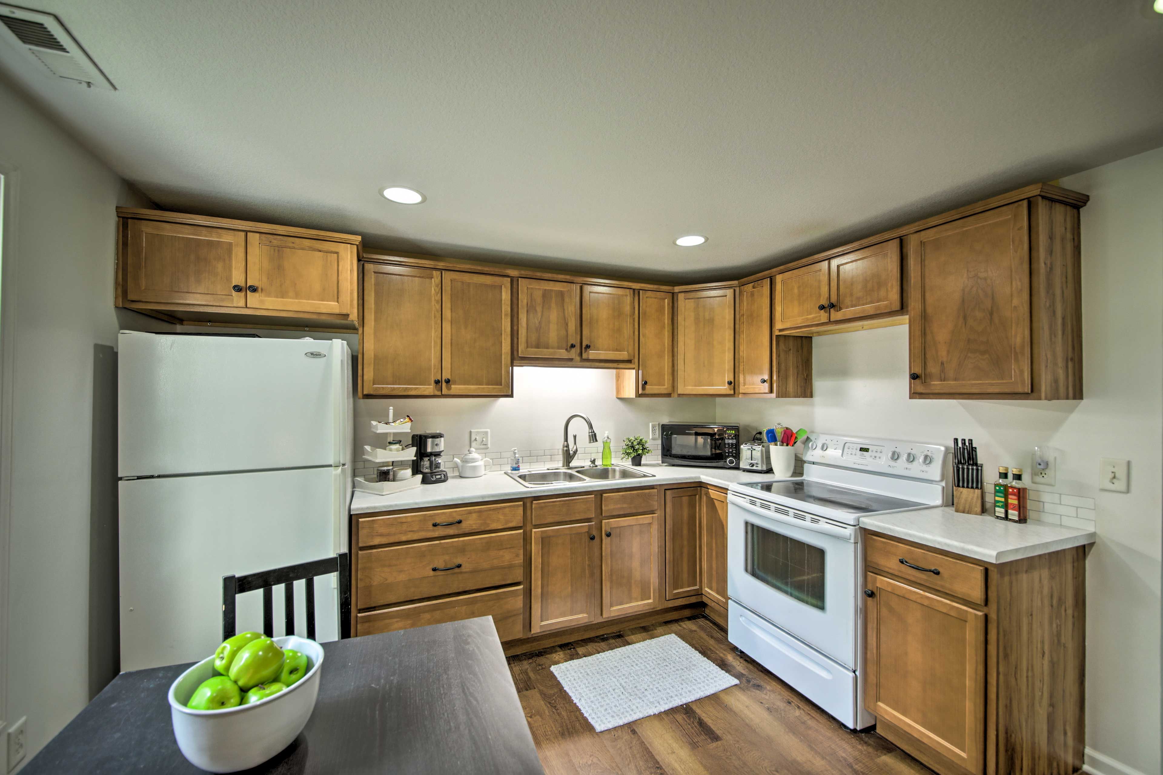 Well-Equipped Kitchen