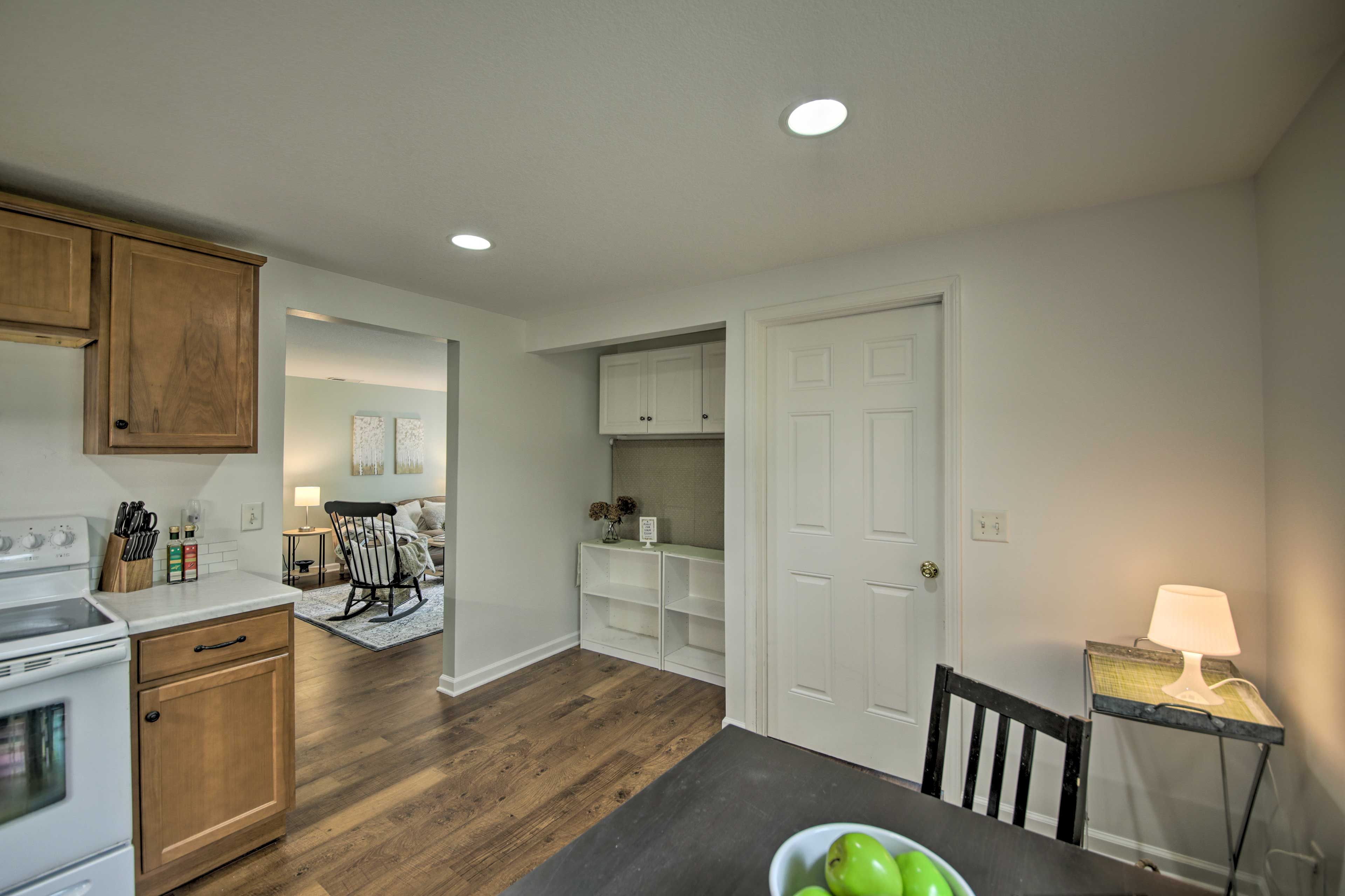 Well-Equipped Kitchen