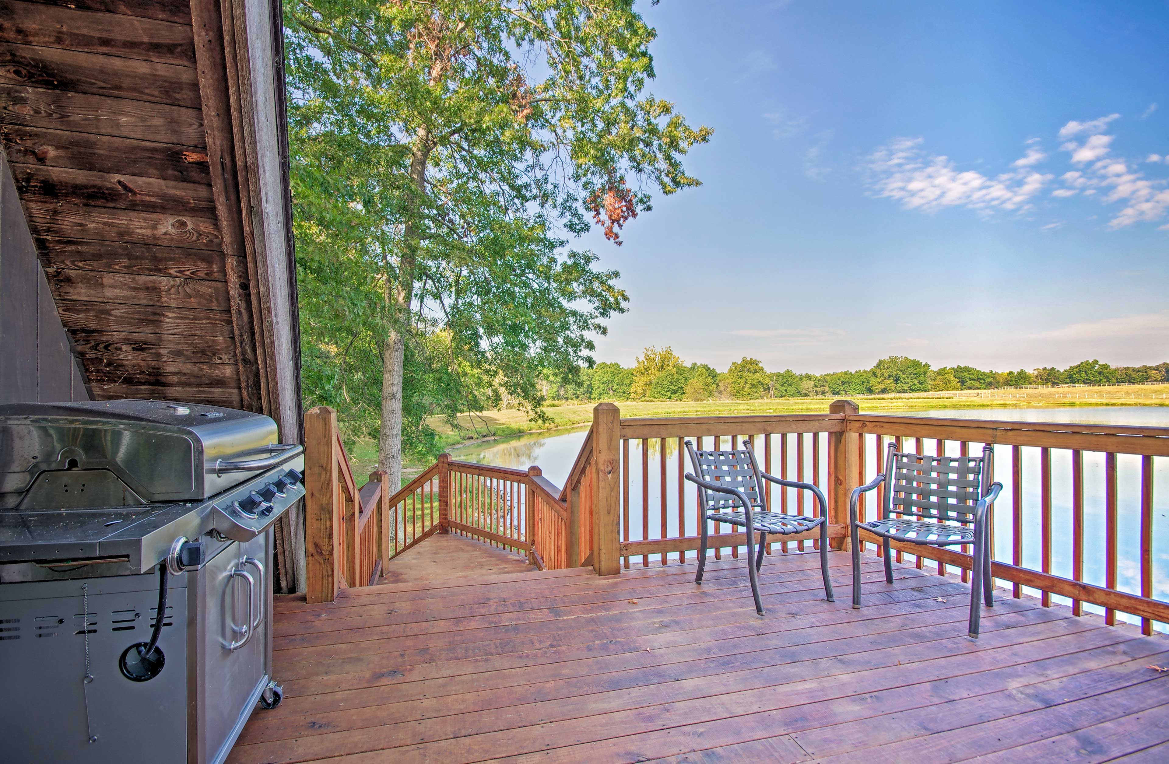 Private Deck | Gas Grill