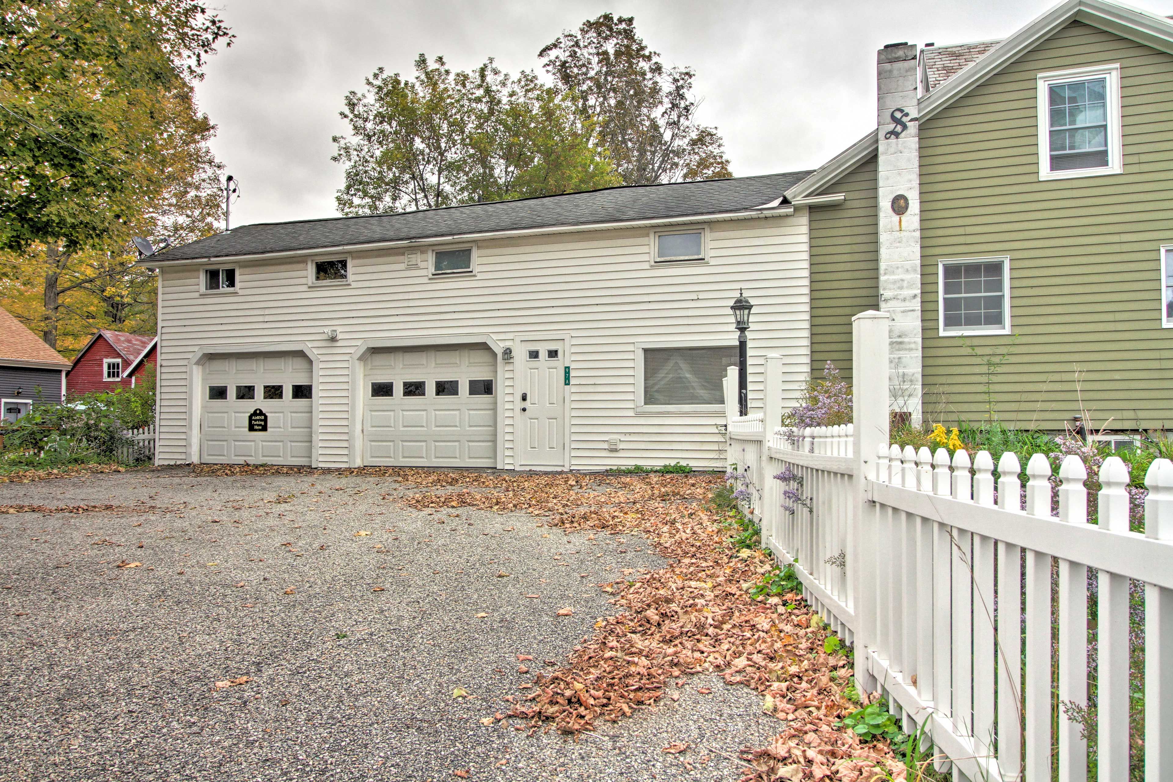 Unit Exterior | Access Via Door Next to Garage