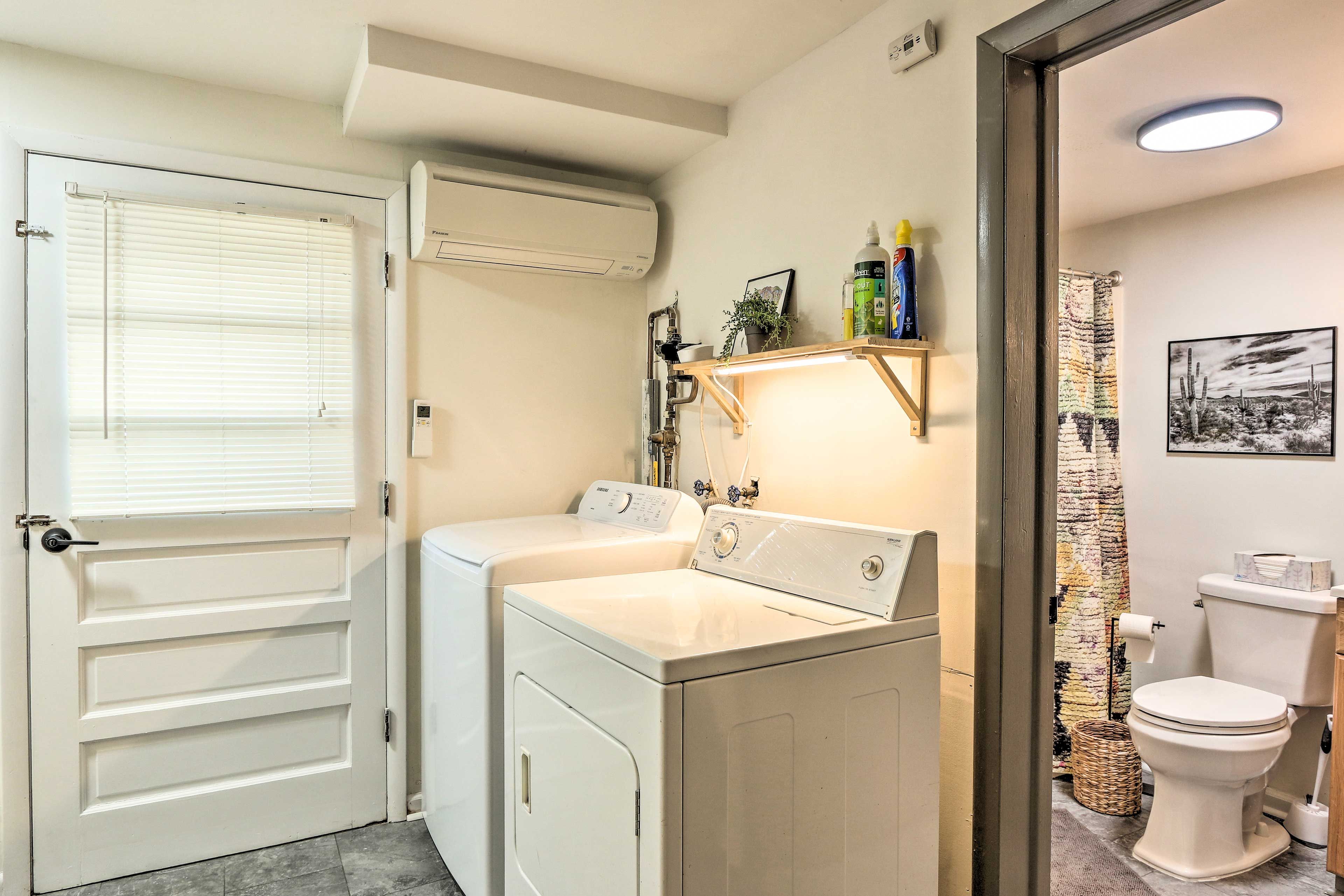 In-Unit Laundry | Access to Full Bathroom