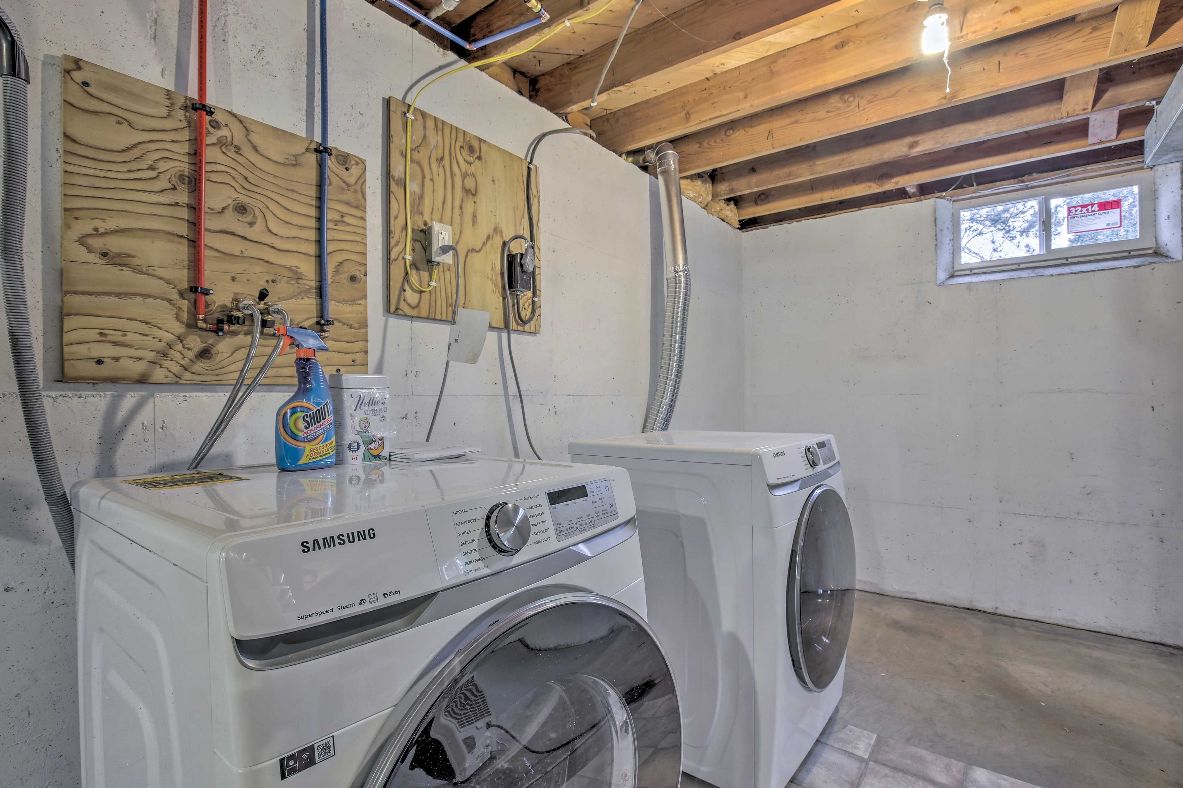 At-Home Laundry | Linens & Towels Provided