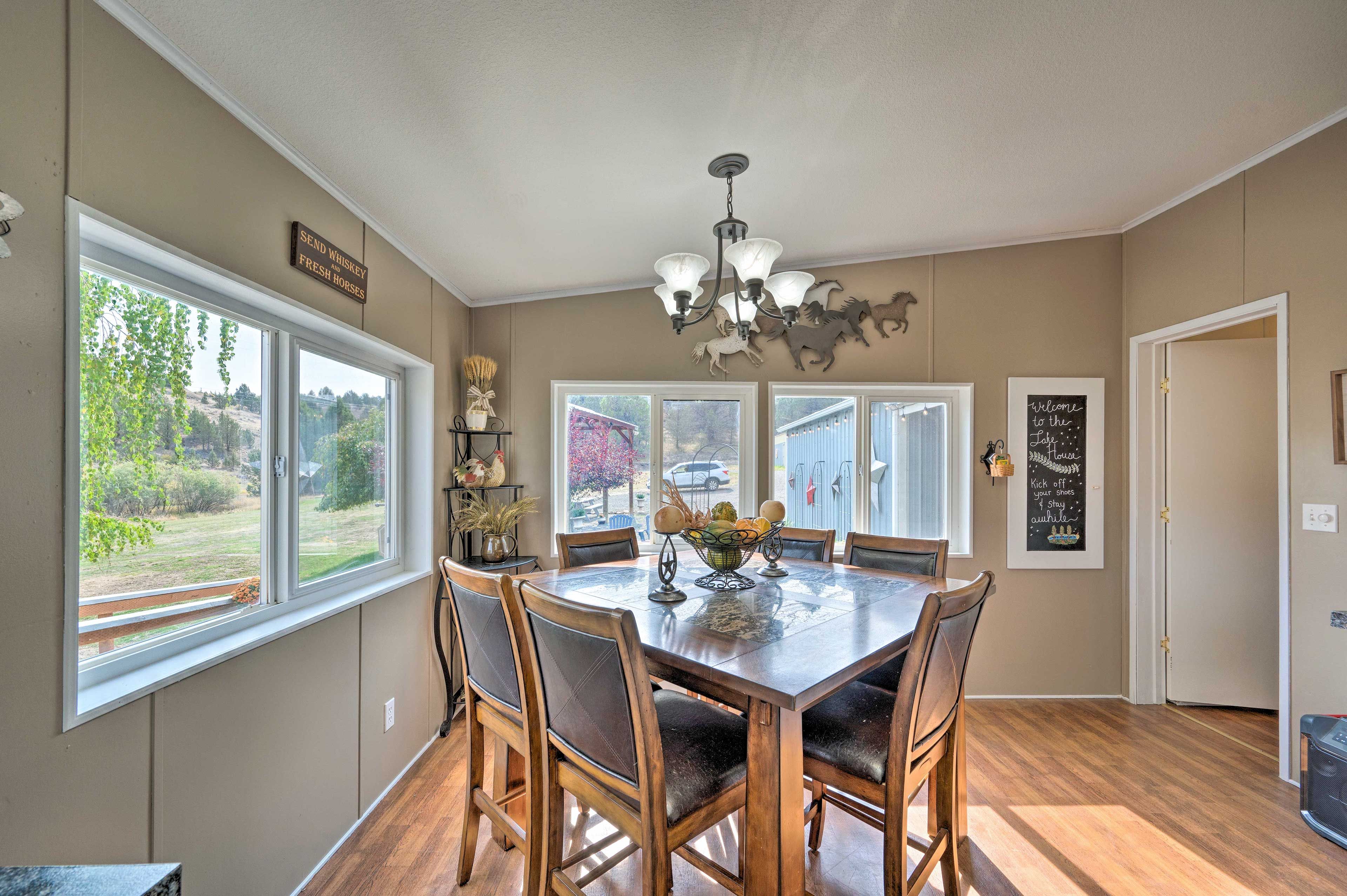 Bar-Height Dining Table