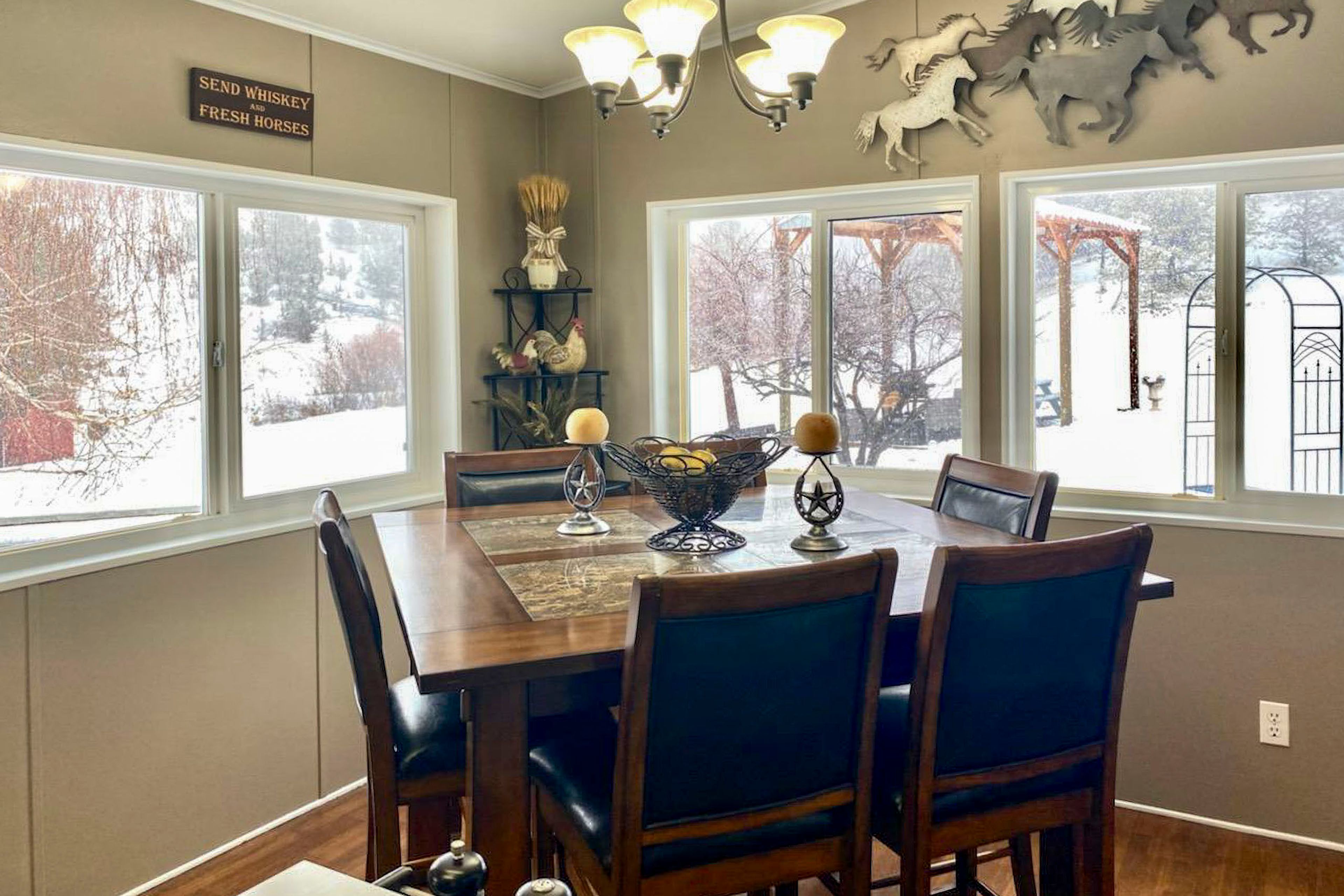 Bar-Height Dining Table