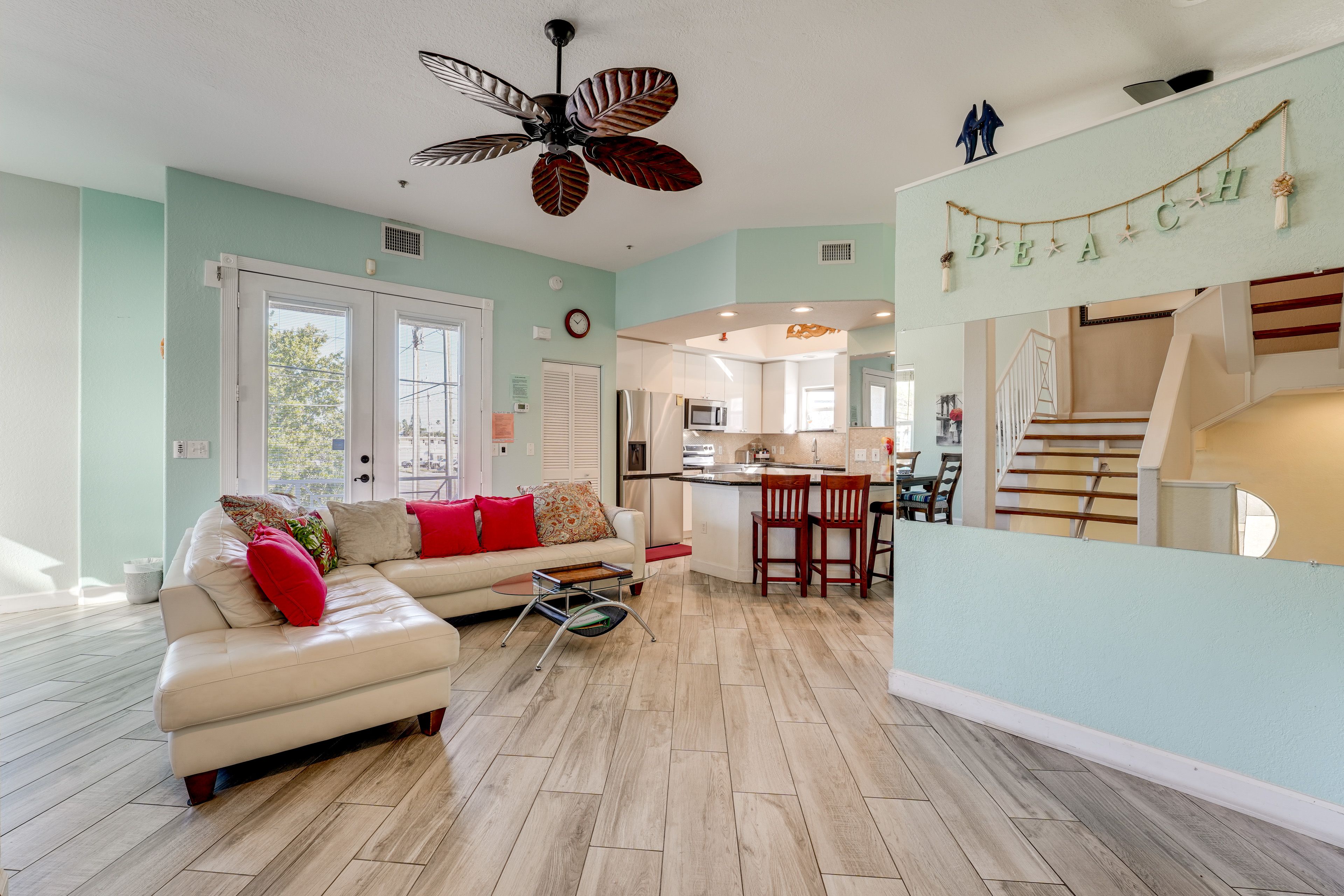 Living Room | Free WiFi | Central A/C | Access to Balcony | Smart TV w/ Cable