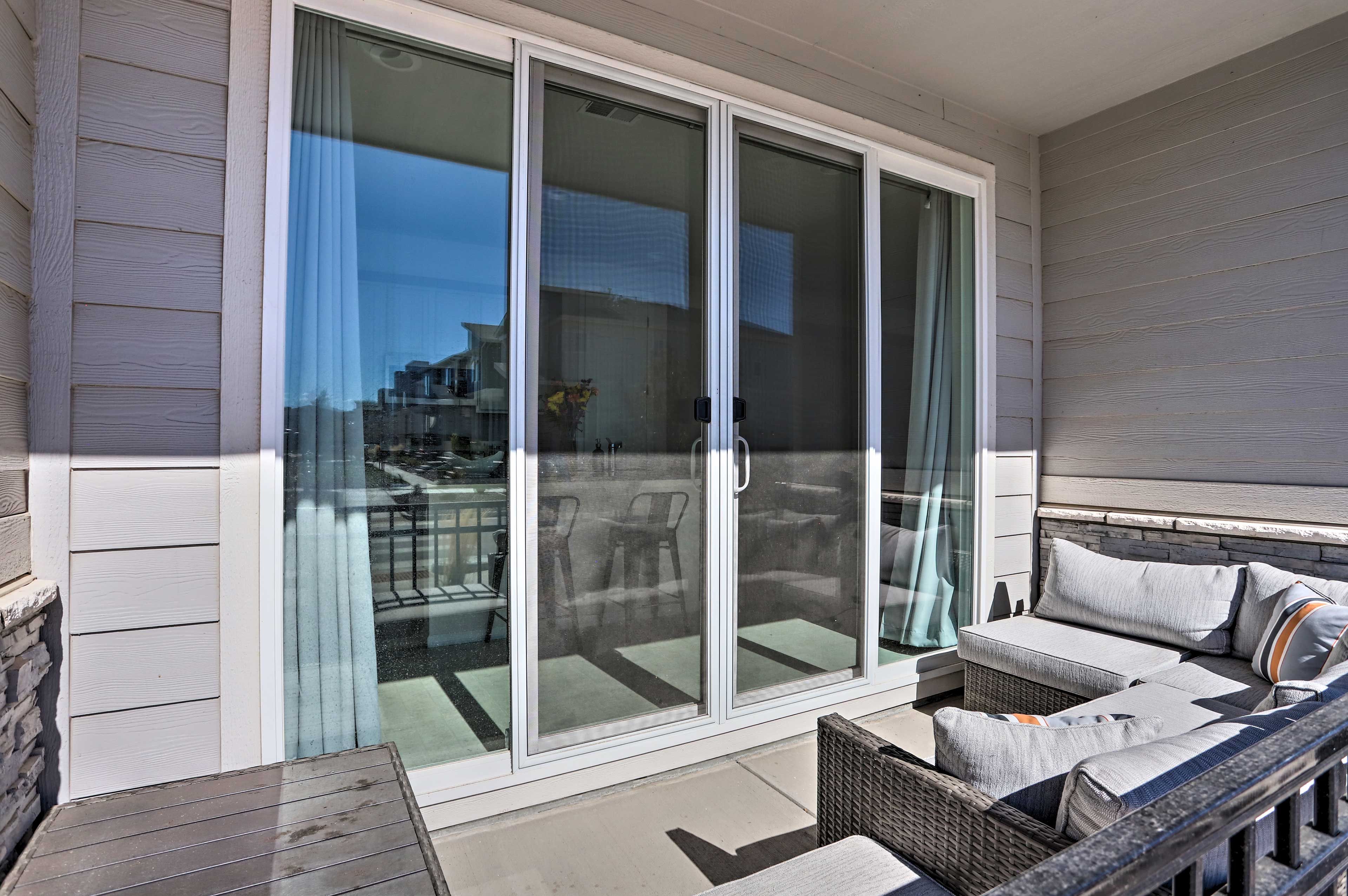 Private Patio | Access via Kitchen