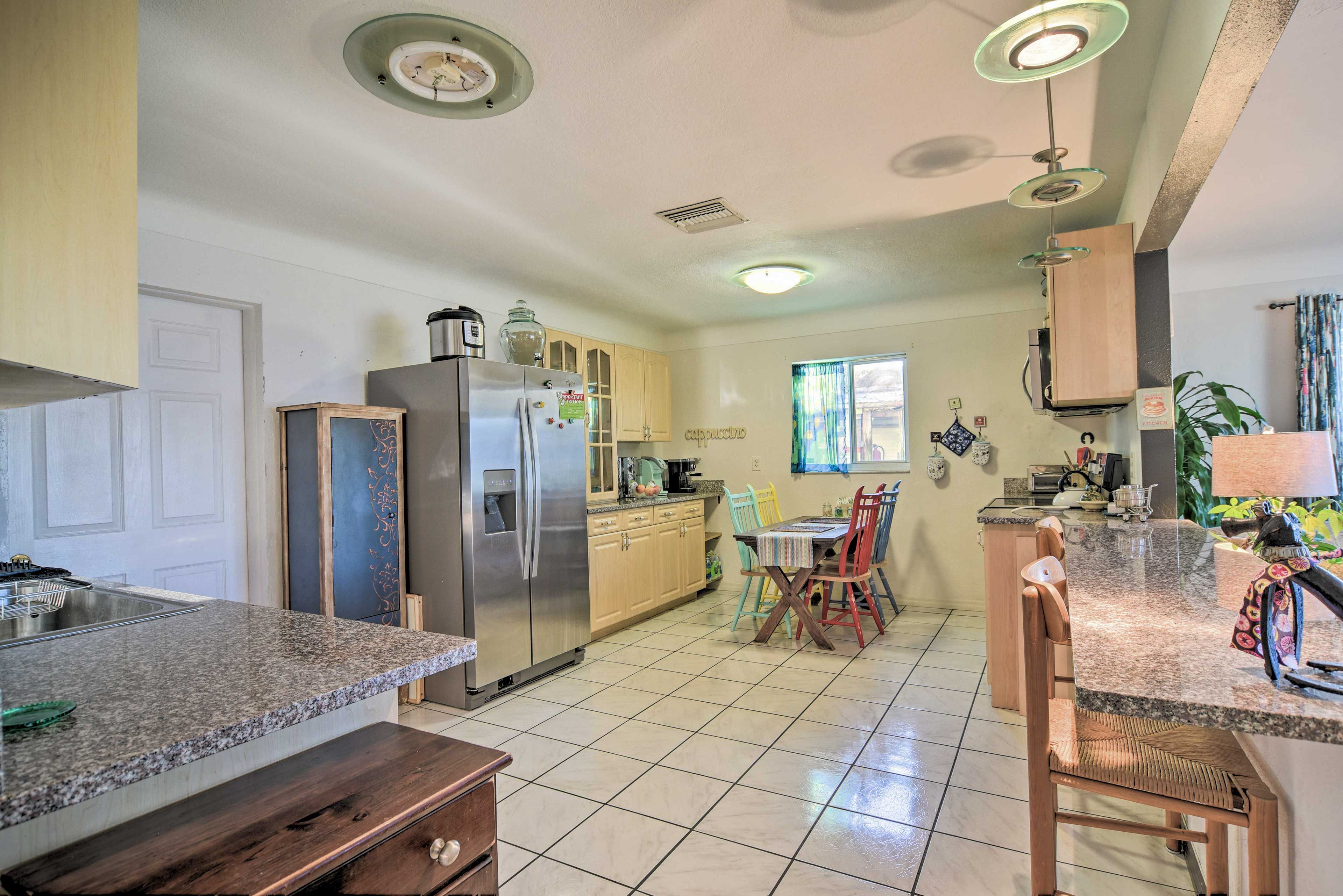Fully Equipped Kitchen | Keurig Coffee Maker
