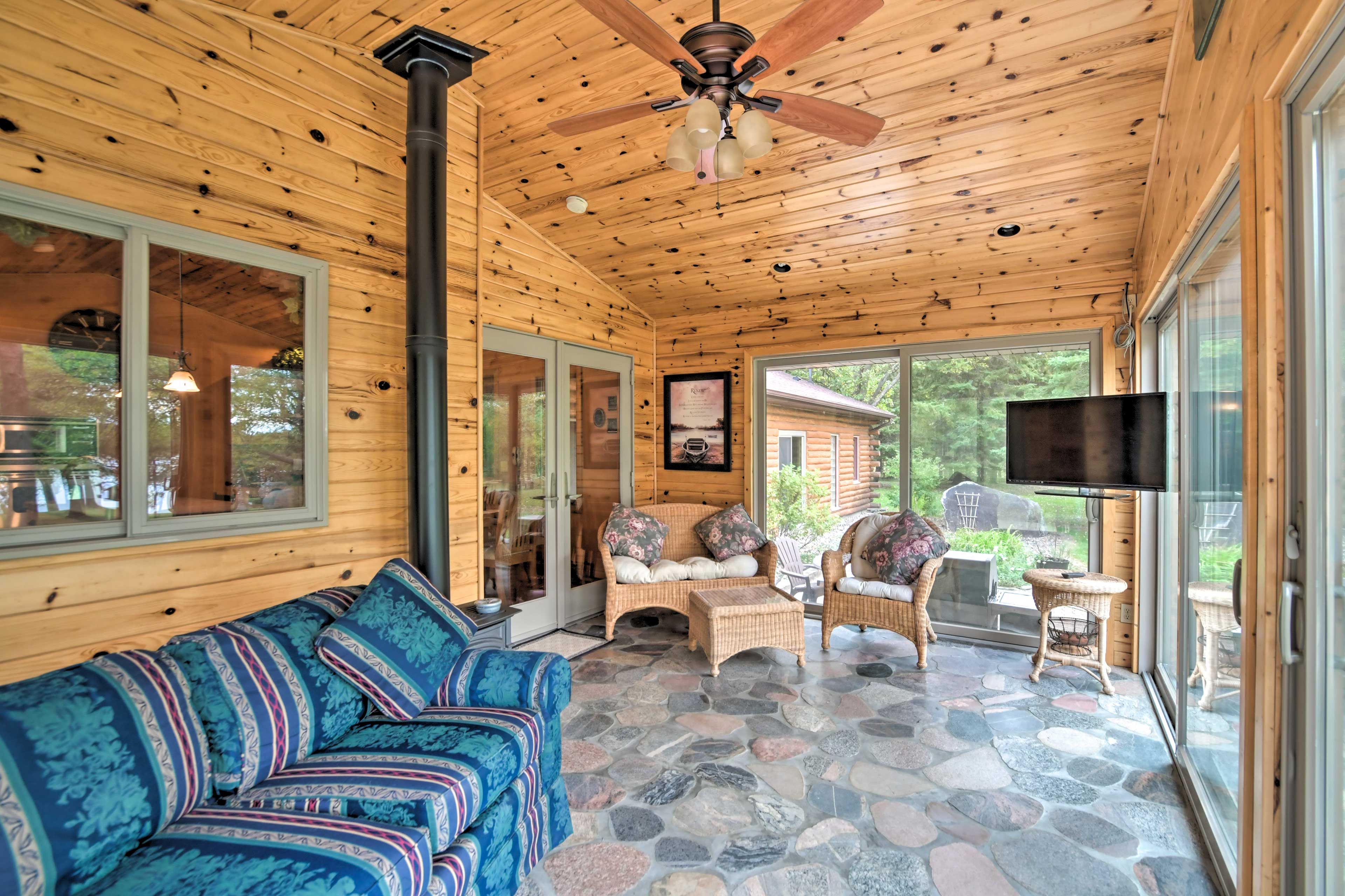 Sunroom | 1st Floor | Access via Dining Area & Driveway | Cable TV