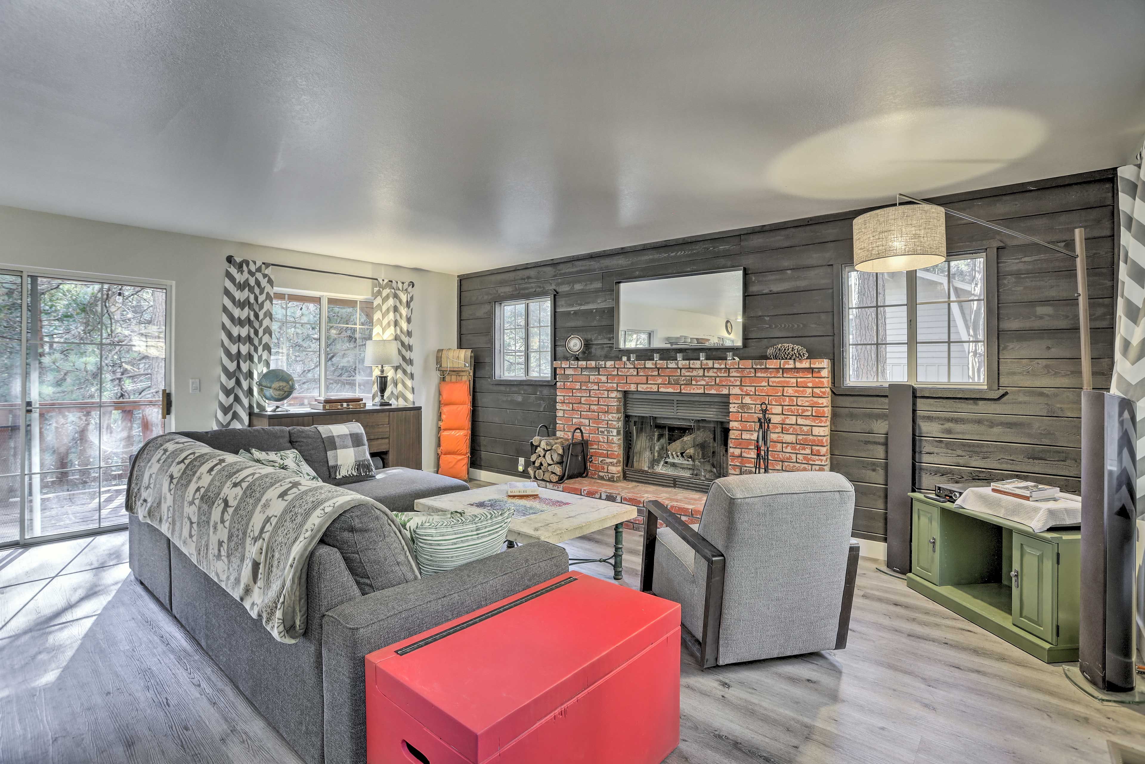 Lake Arrowhead Vacation Rental | 2BR | 2.5BA | Stairs Required | 1,300 Sq Ft