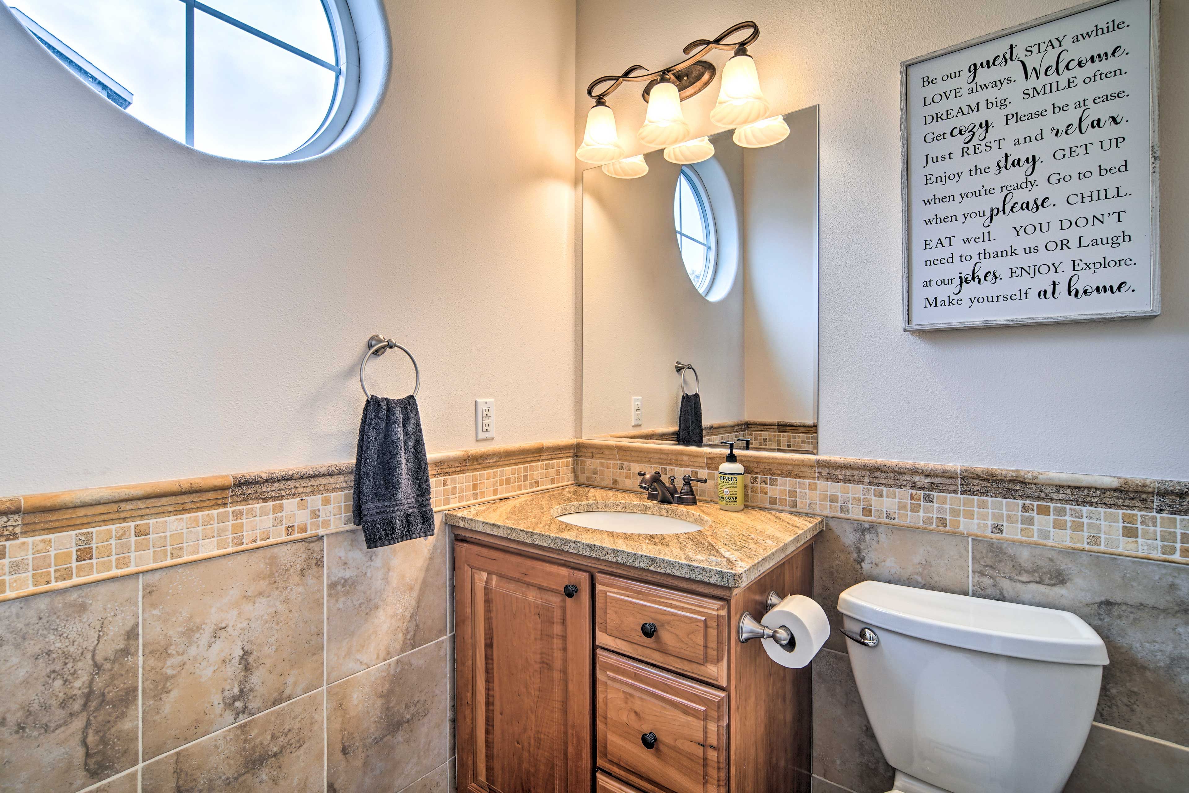 Half Bathroom | 2nd Floor | Access from Dining Room