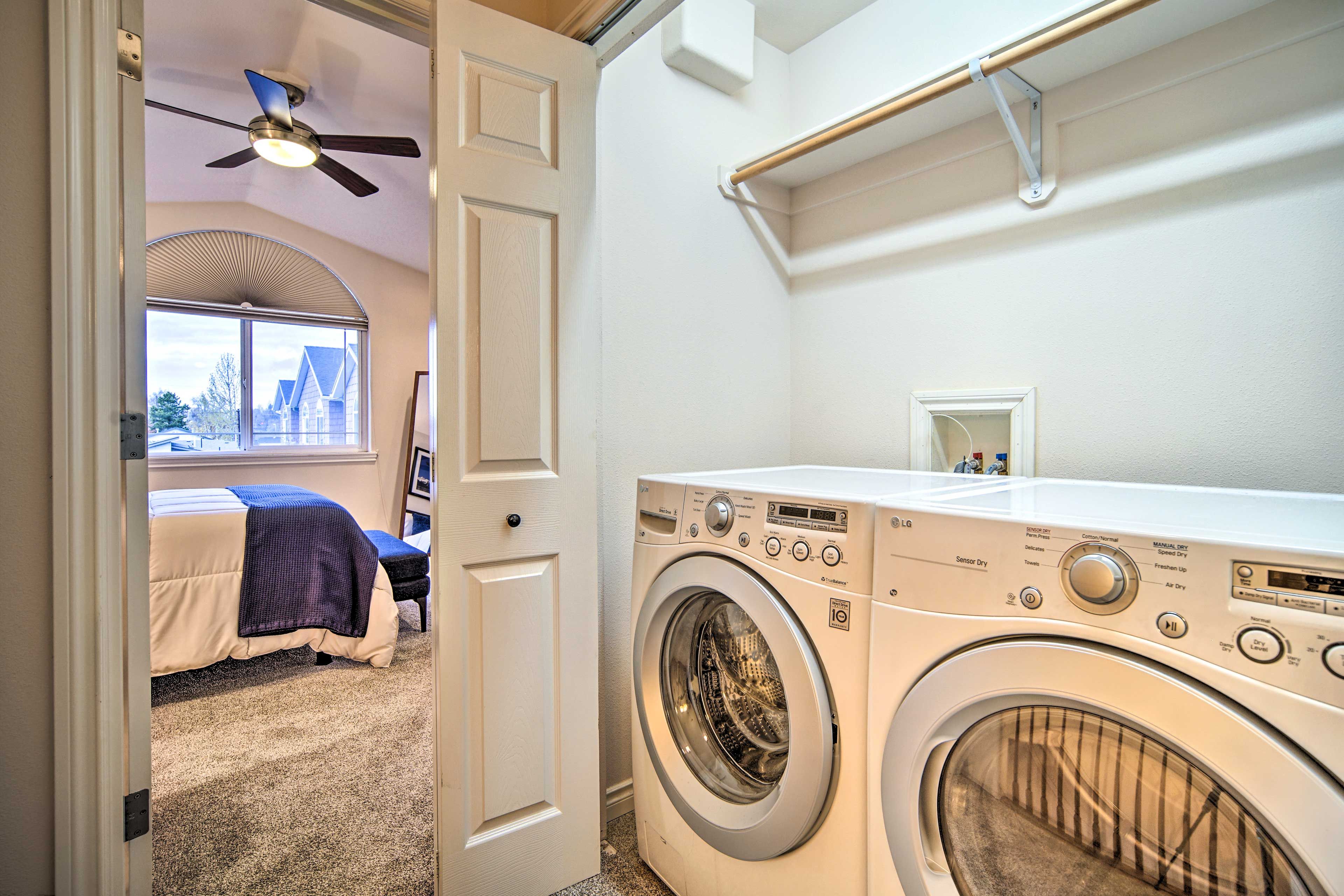 Laundry Area | 3rd Floor | Stairs Required | Laundry Detergent