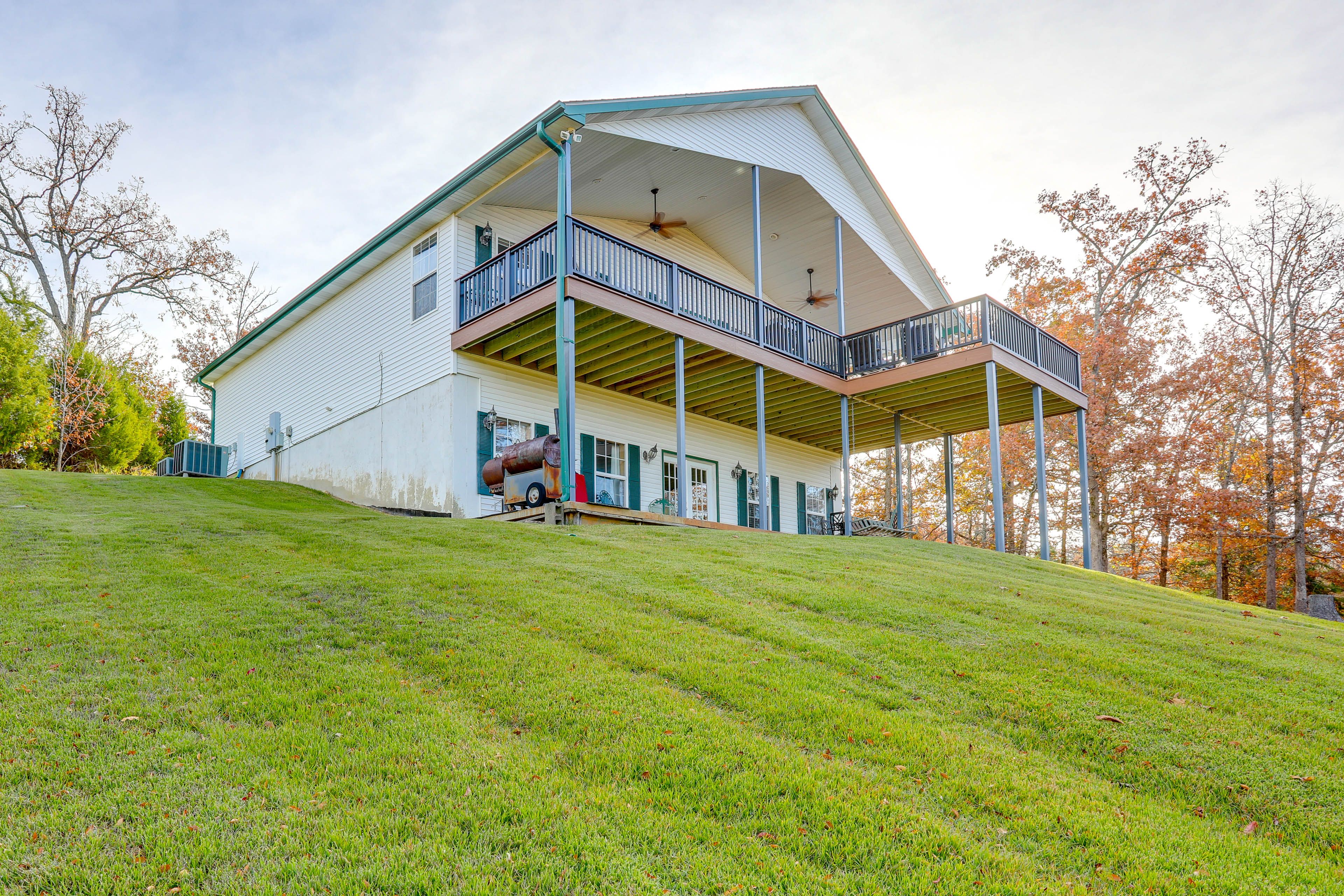 Exterior | Spacious Yard | Patio & Deck