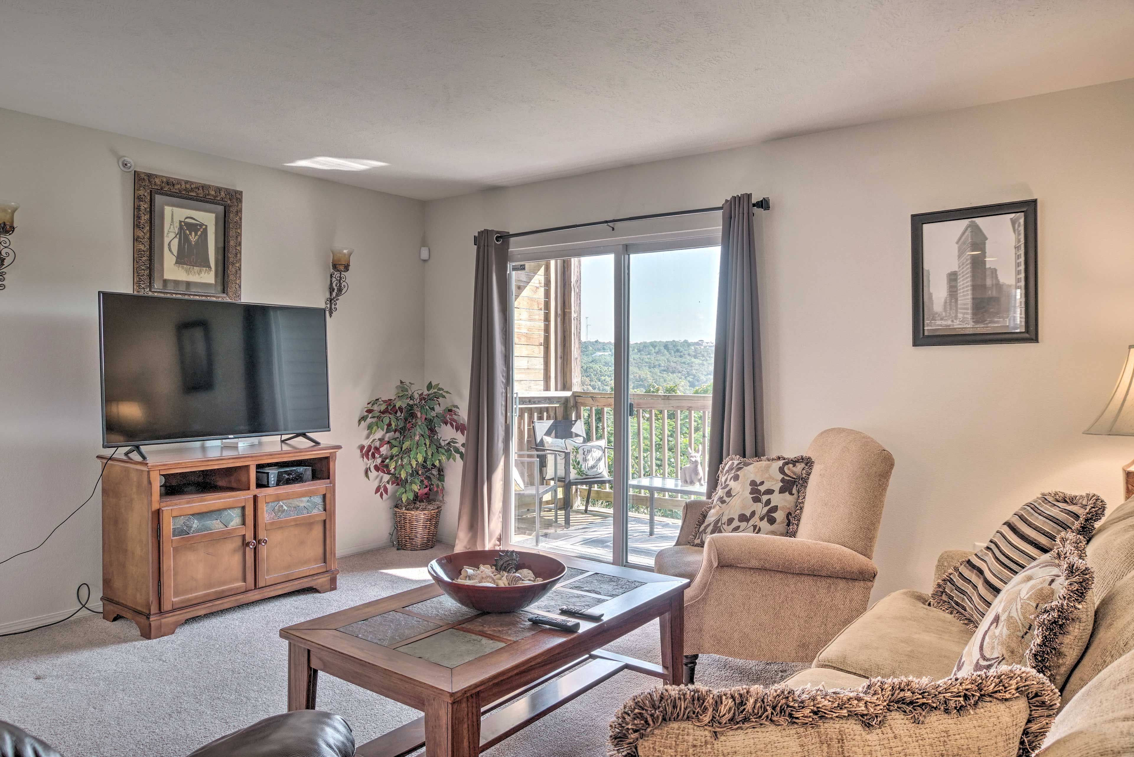 Branson Vacation Rental | 3BR | 2BA | Step-Free Access | 1,100 Sq Ft