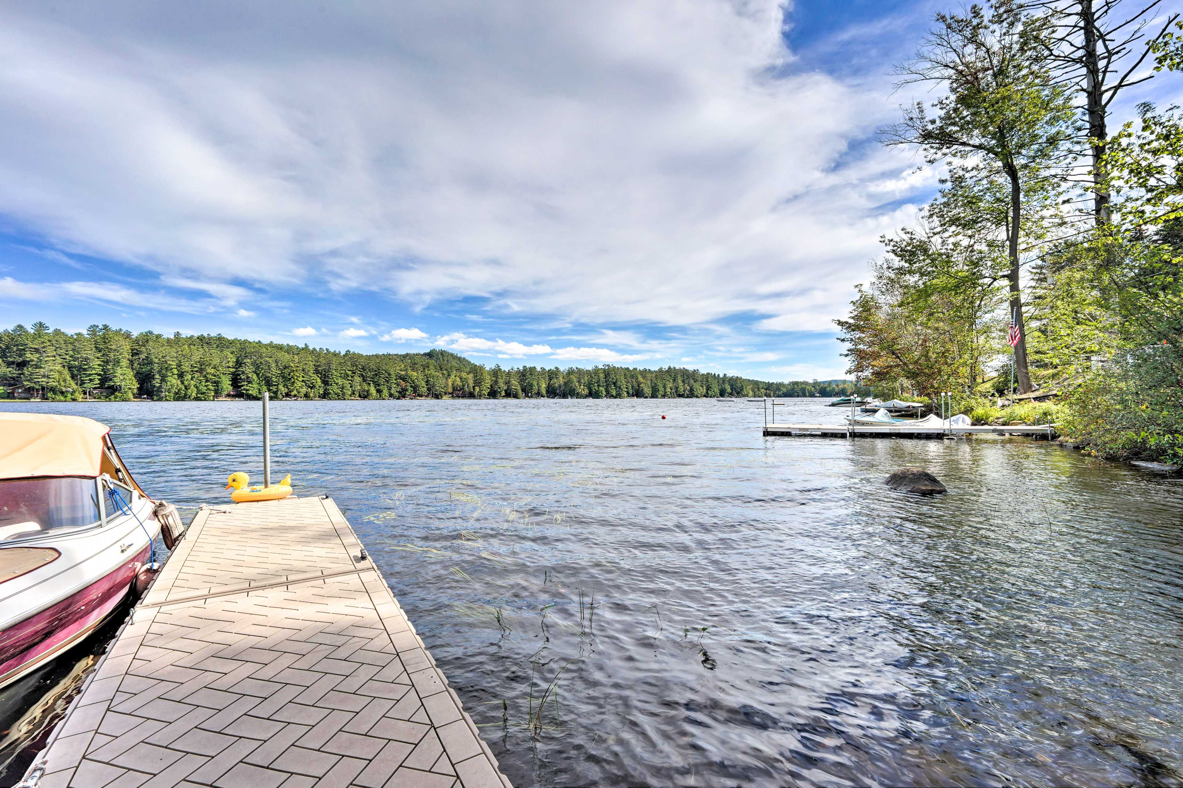 Private Dock | 2 Kayaks | Canoe | Beach Towels & Chairs