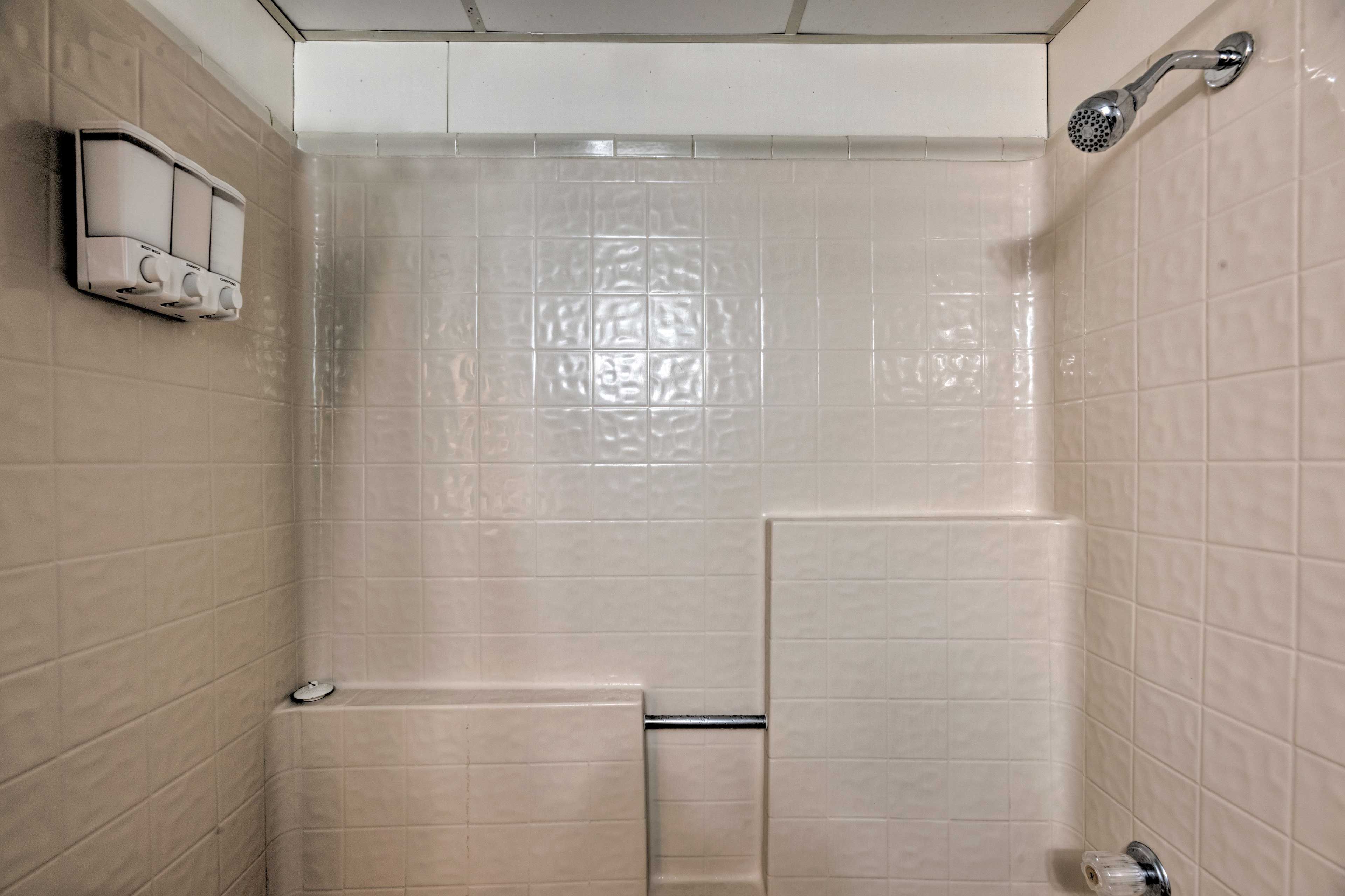Full Bathroom | Grab Rail in Shower
