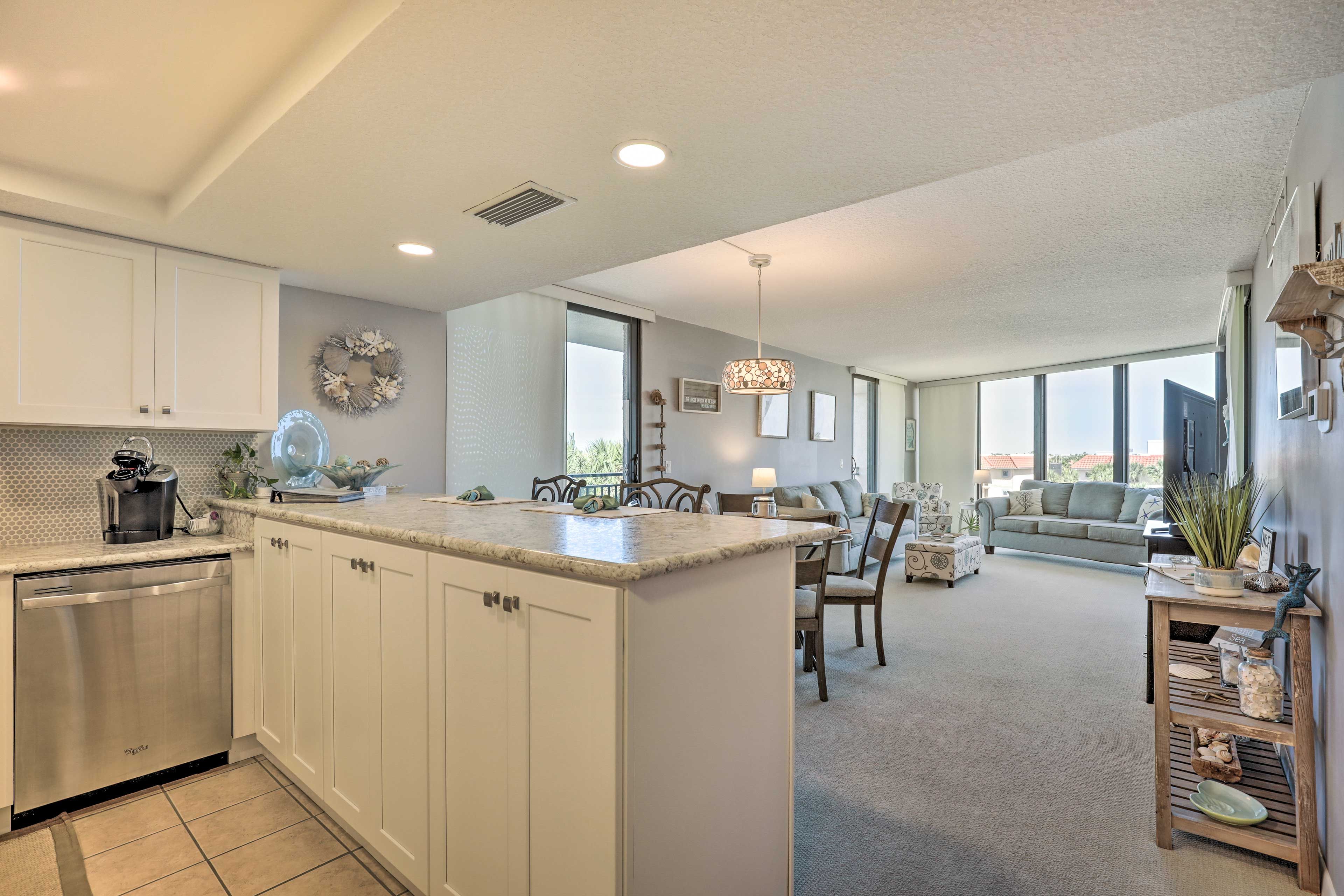 Kitchen | Living Area | Central A/C