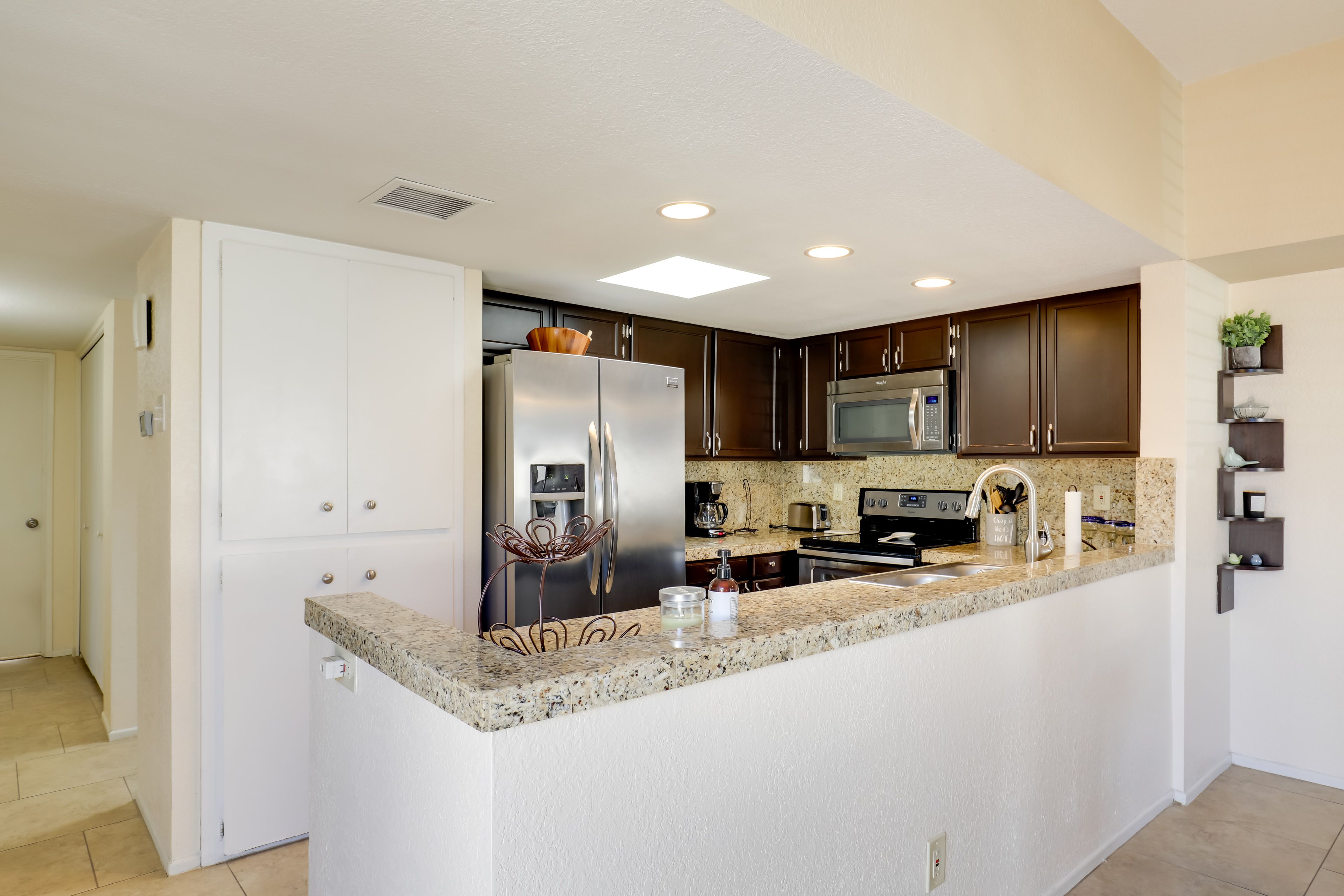 Kitchen | Fully Equipped | Cooking Basics | Garbage Disposal