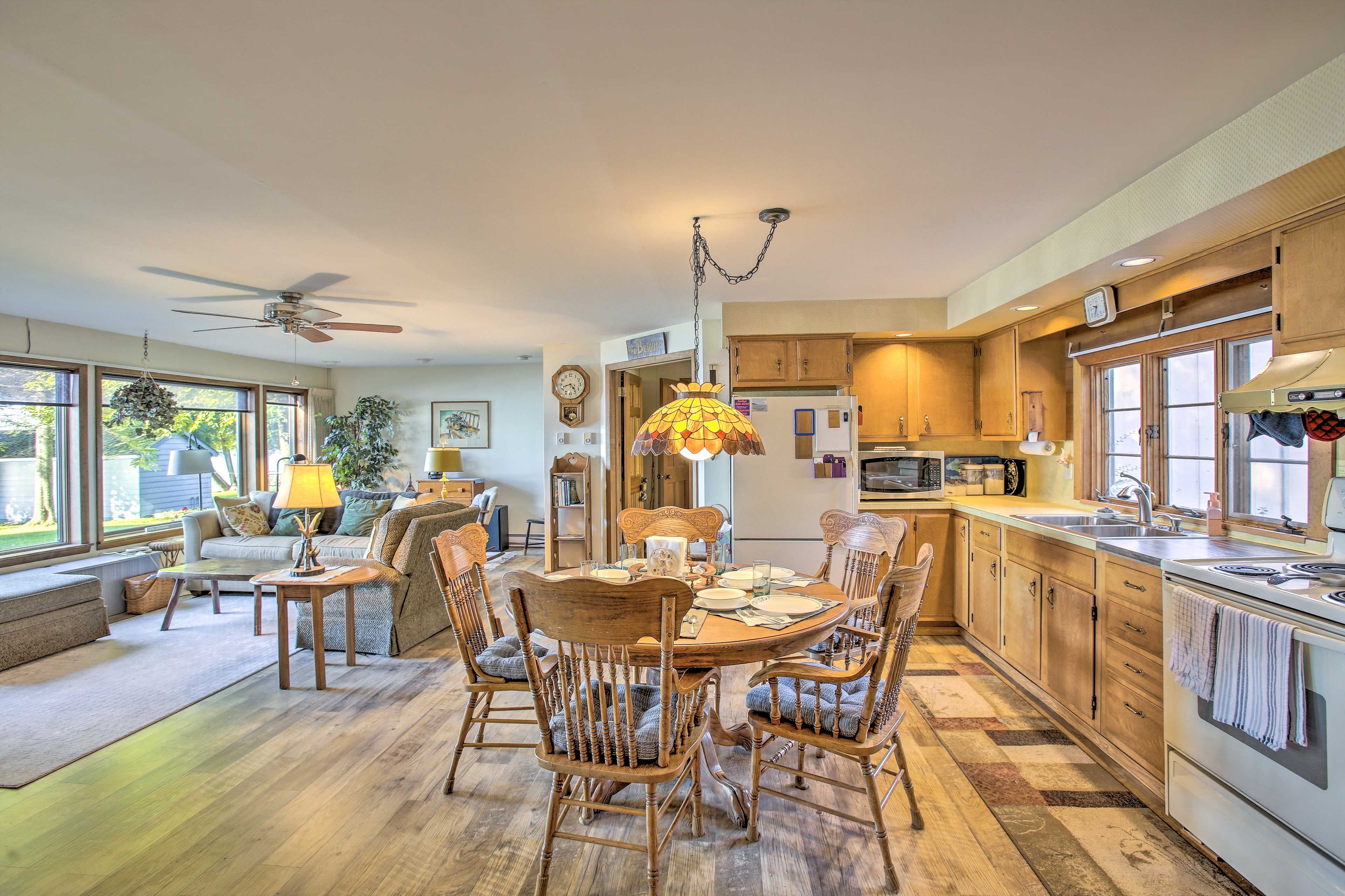 Well-Equipped Kitchen | Drip Coffee Maker | Microwave