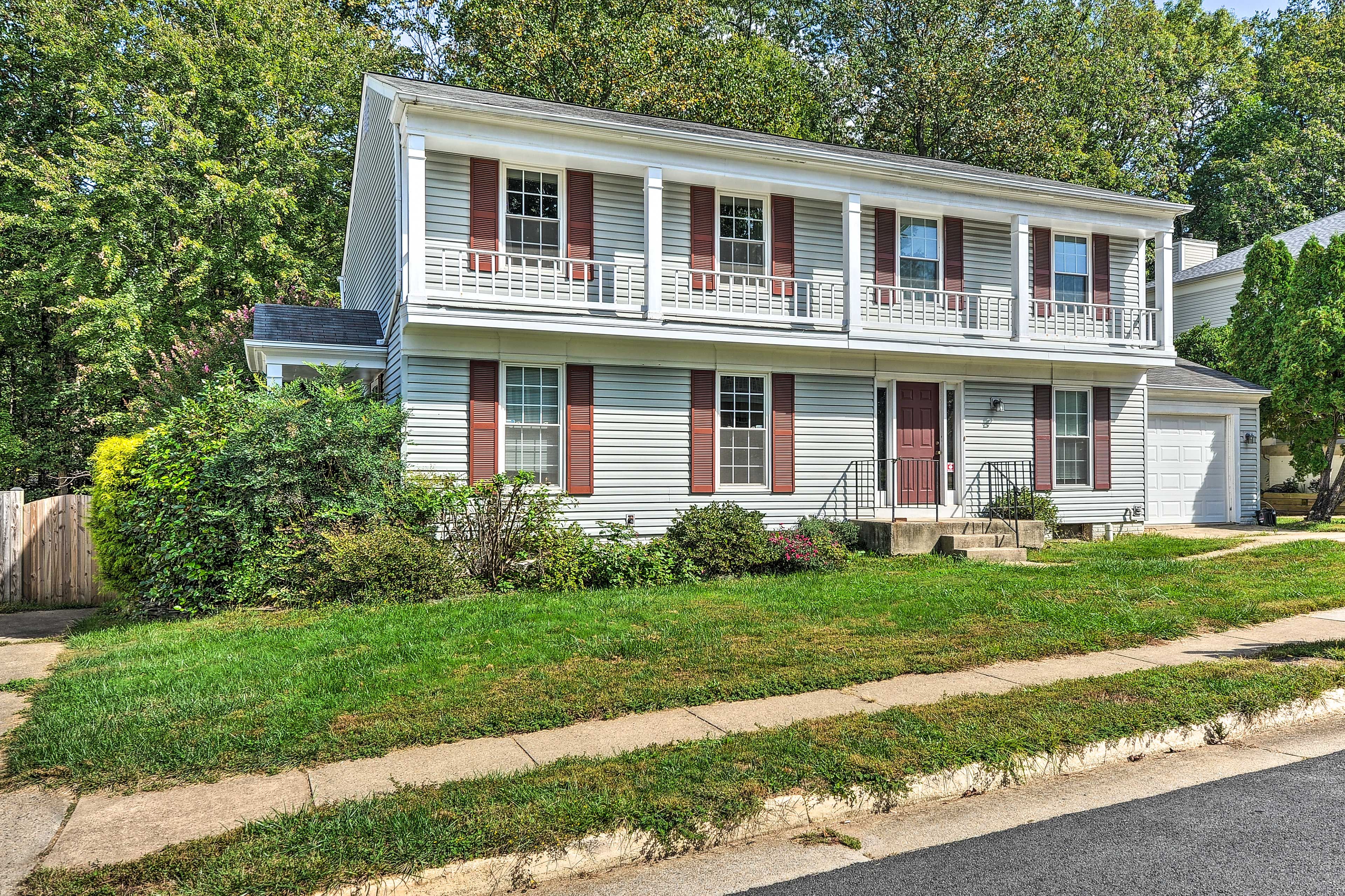 Burke Vacation Rental | 3BR | 3BA | 3 Stories | 2,100 Sq Ft | Stairs Required