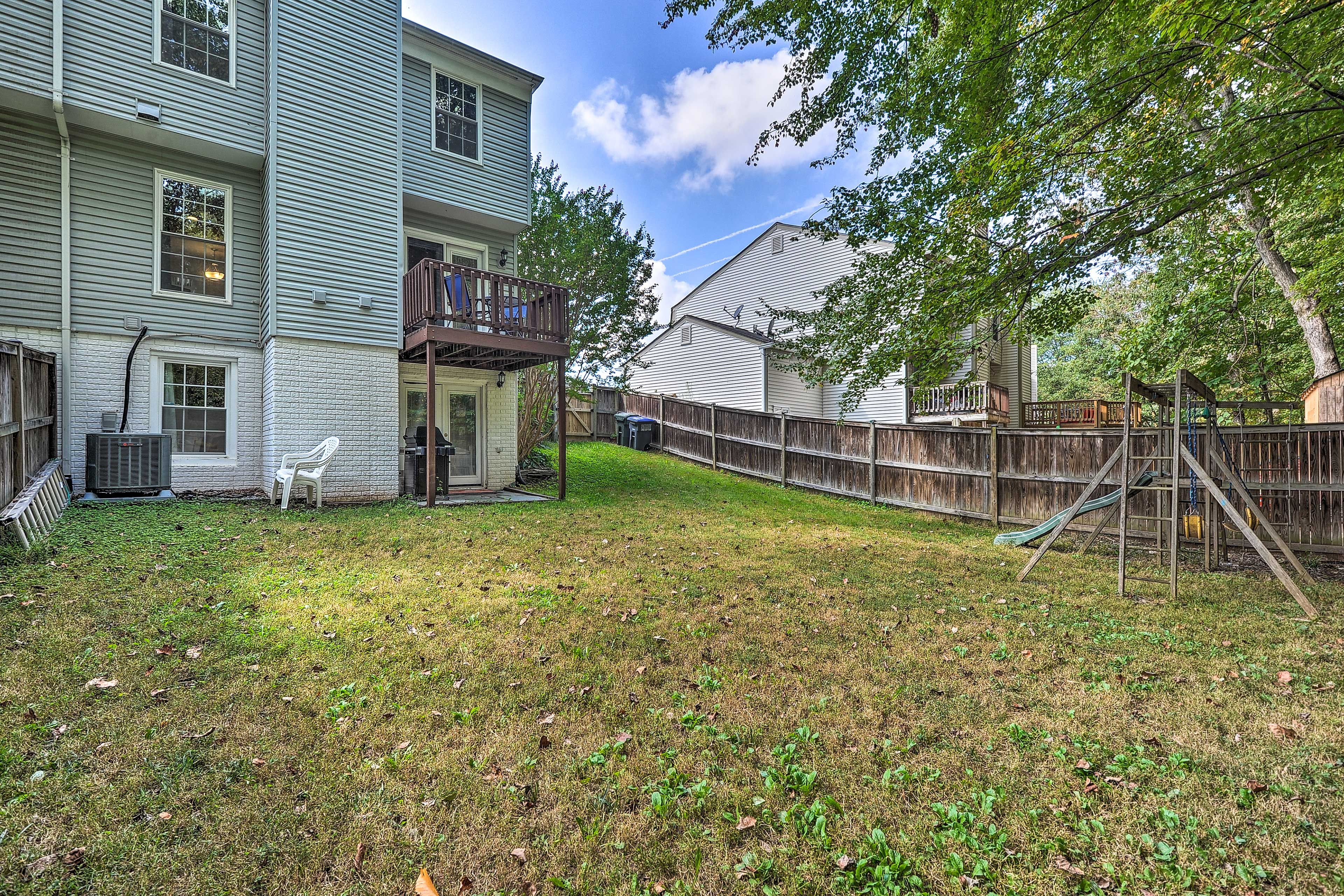 Fenced Backyard