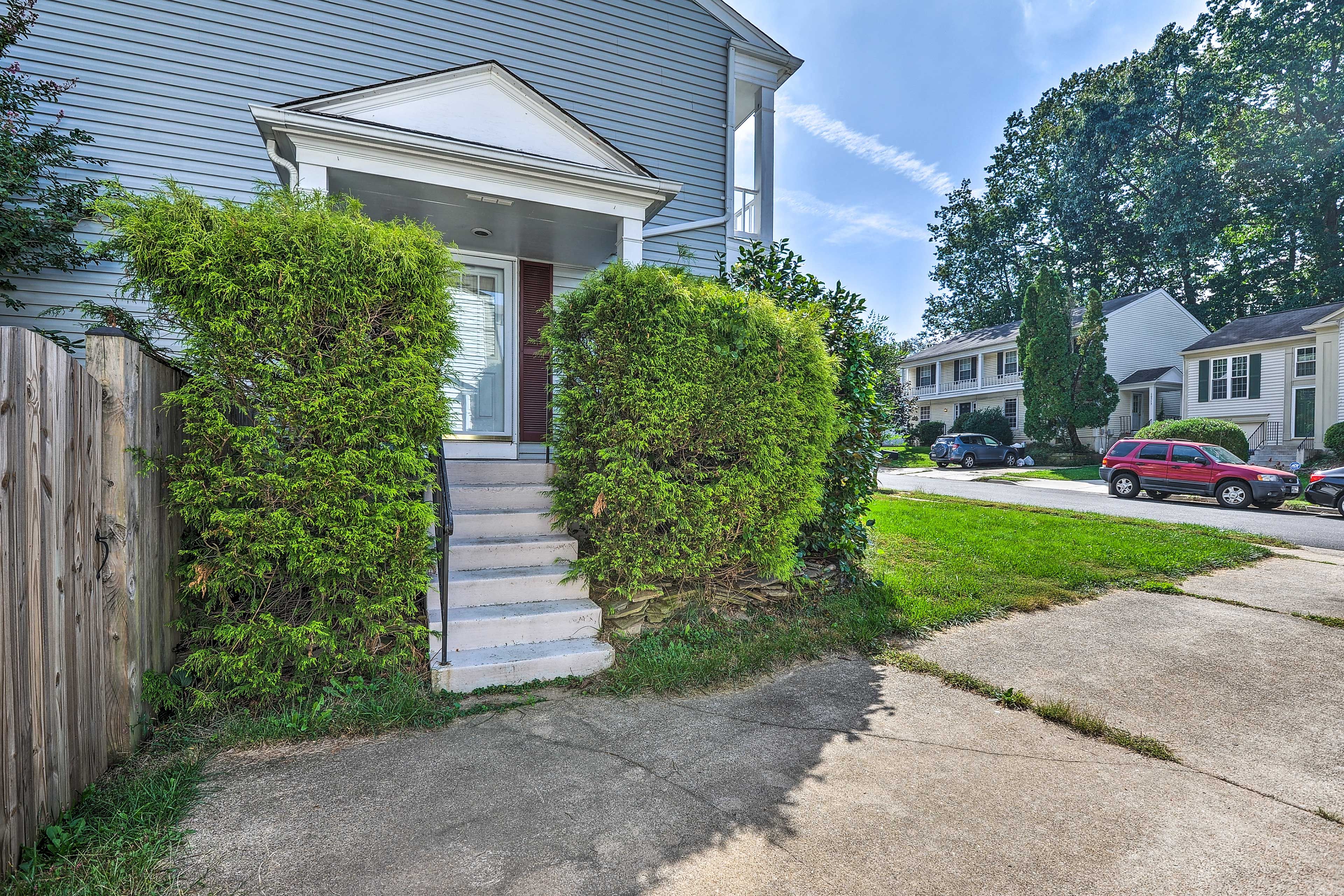 Townhome Entry | Stairs Required | Ring Doorbell Camera (Facing Out)